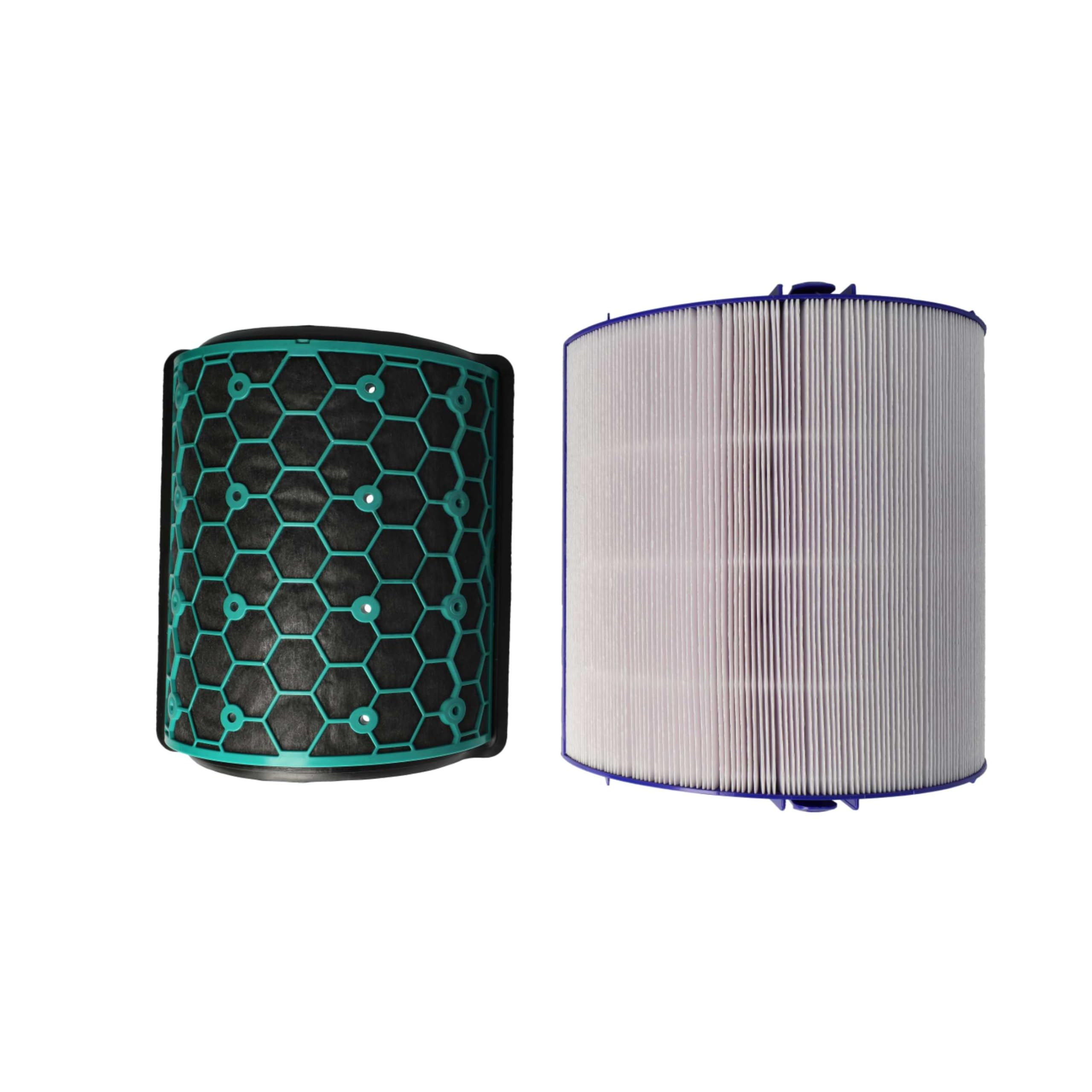vhbw 6-częściowy zestaw filtrów zamiennych do Dyson 969048-03, 969048-01, 969048-02 do oczyszczacza powietrza – filtr HEPA, filtr z węglem aktywnym