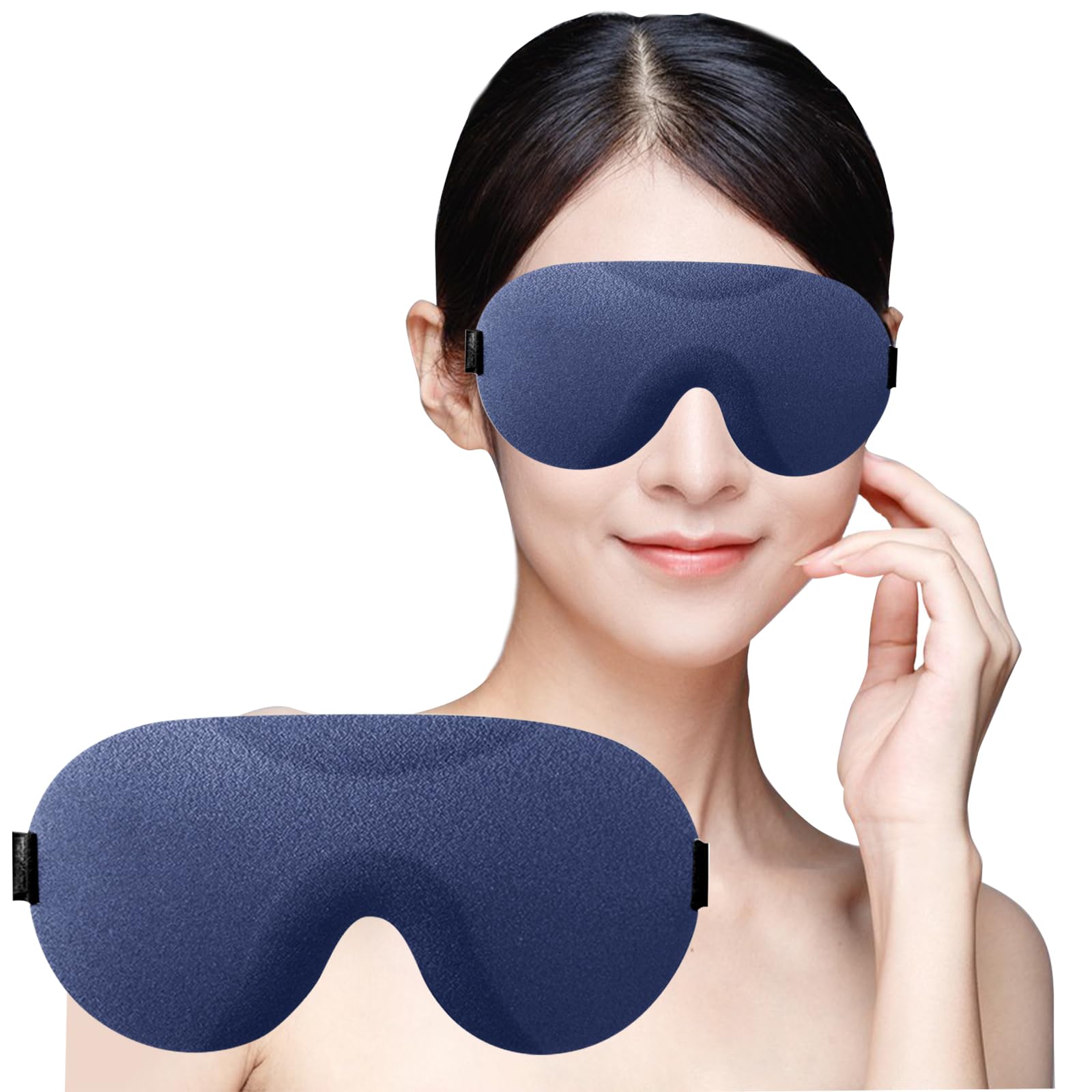 Amazon.co.jp: JAWUTU アイマスク 睡眠用 3D立体型 圧迫感なし 安眠 