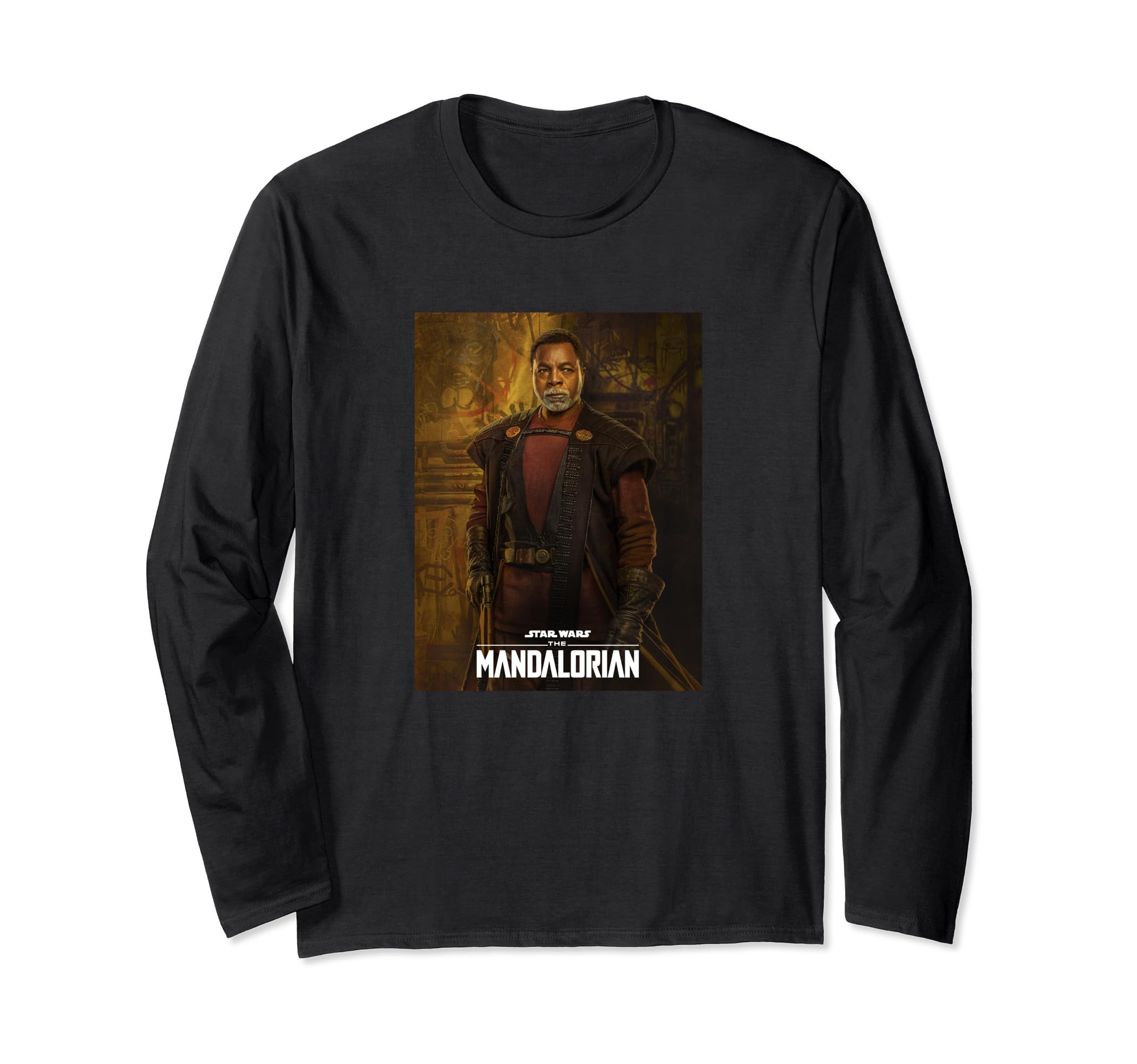 star warsThe Mandalorian Season 2 Greef Karga Poster Long Sleeve T-Shirt