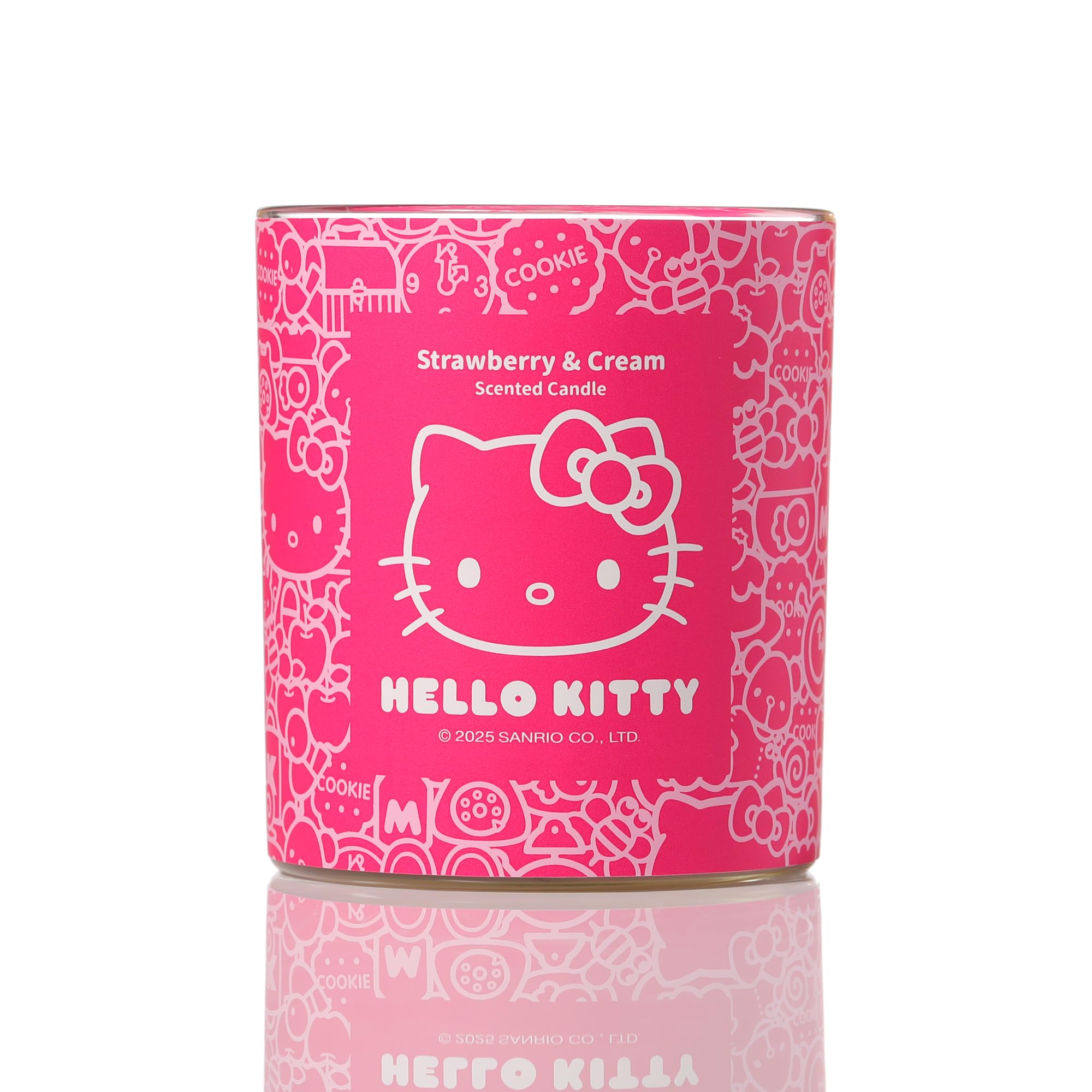 Hello Kitty Strawberry & Cream Scented Candle 206g