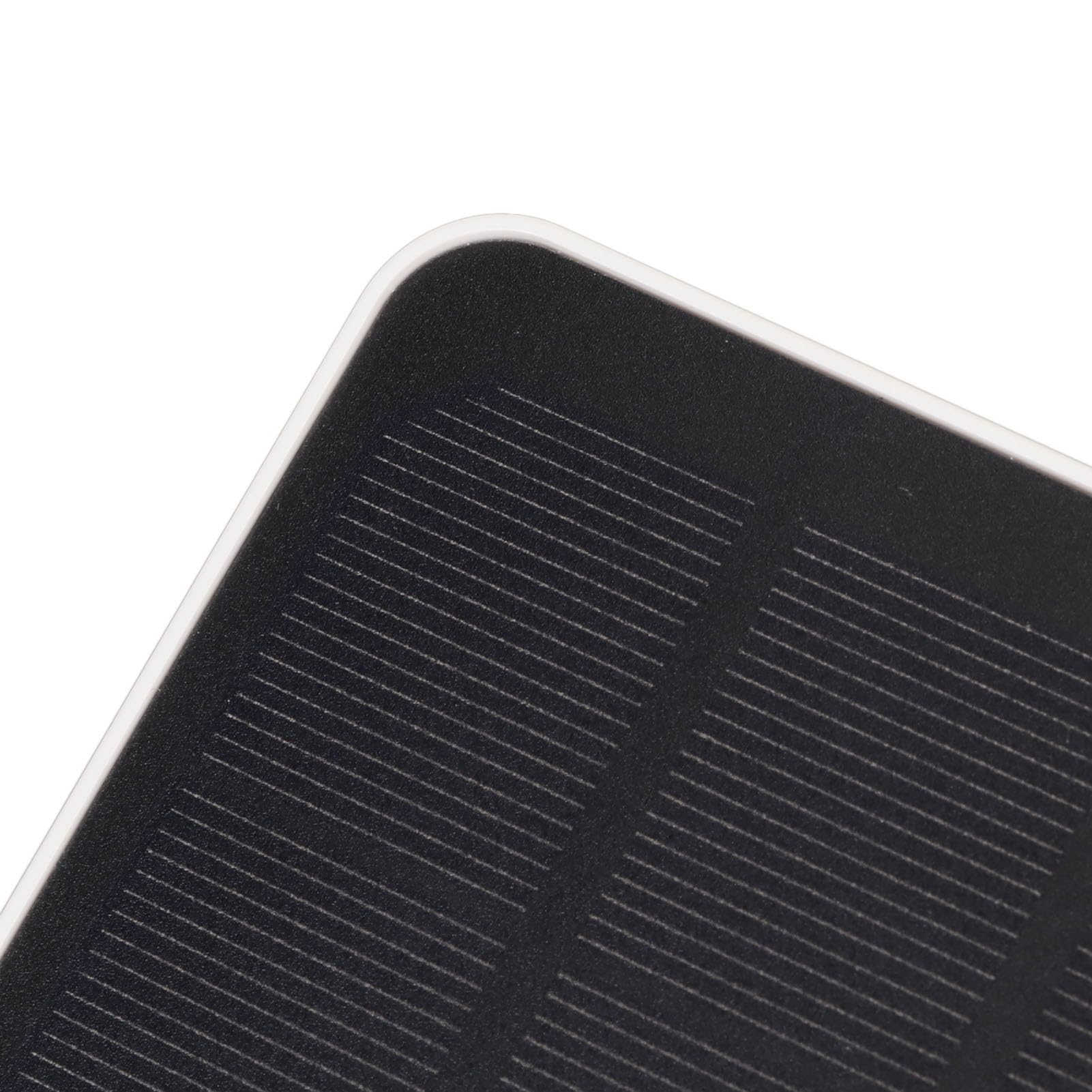 Panneau Solaire pour Caméra, Panneau de Charge en Silicium Monocristallin 4 W 5 V avec USB C et Micro USB, Support Réglable à 360 °, Câble IP65 pour Caméras de sécurité Extérieures (WHITE)