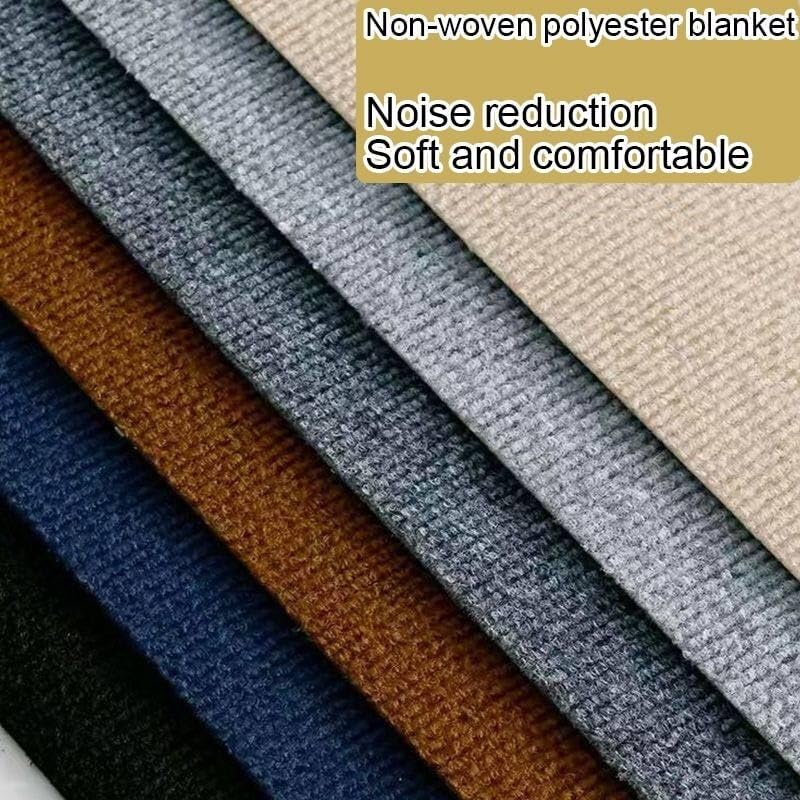 Selbstklebende Teppichfliesen 30x30 & 60x60 cm, Gepolsterte Teppichbodenfliesen zum Abziehen & Aufkleben, Modularer Bodenbelag für Büro Schlafzimmer Wohnzimmer & Gewerbe