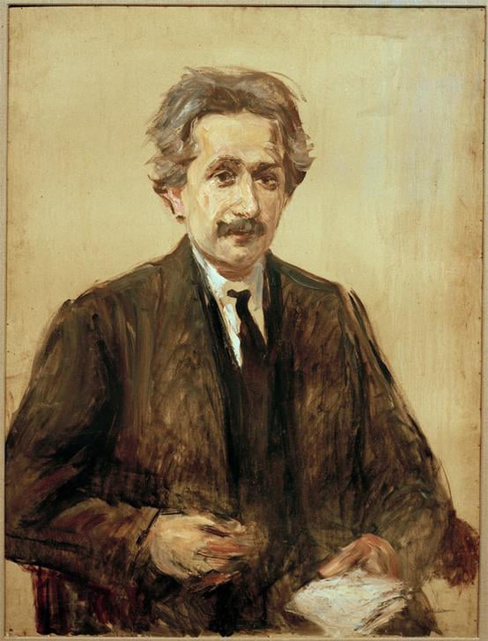 ARTXLXXBN Famous Art Print Poster Vintage Wall Art Portrait of Prof by Max Liebermann Canvas Art Poster for Home Decor 60x90cm