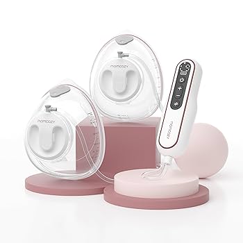 Momcozy ハンズフリー＆超軽量 V2痛みのないポータブルダブル電動搾乳機 Amazon.co.jp: Momcozy ハンズフリー＆超軽量 搾乳機 V2 強力な