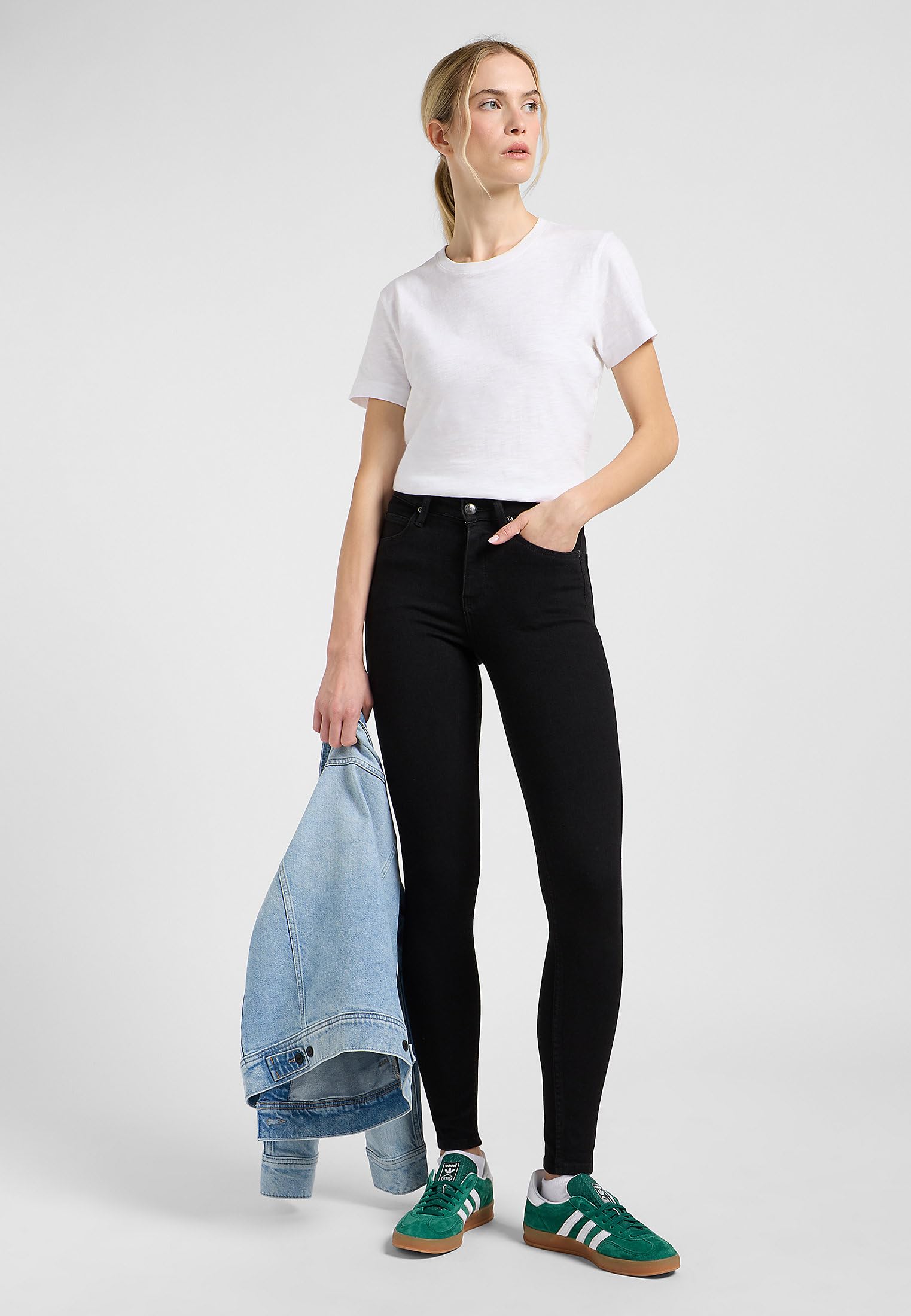 Lee Scarlett High, Vaqueros Ajustados, para Mujer