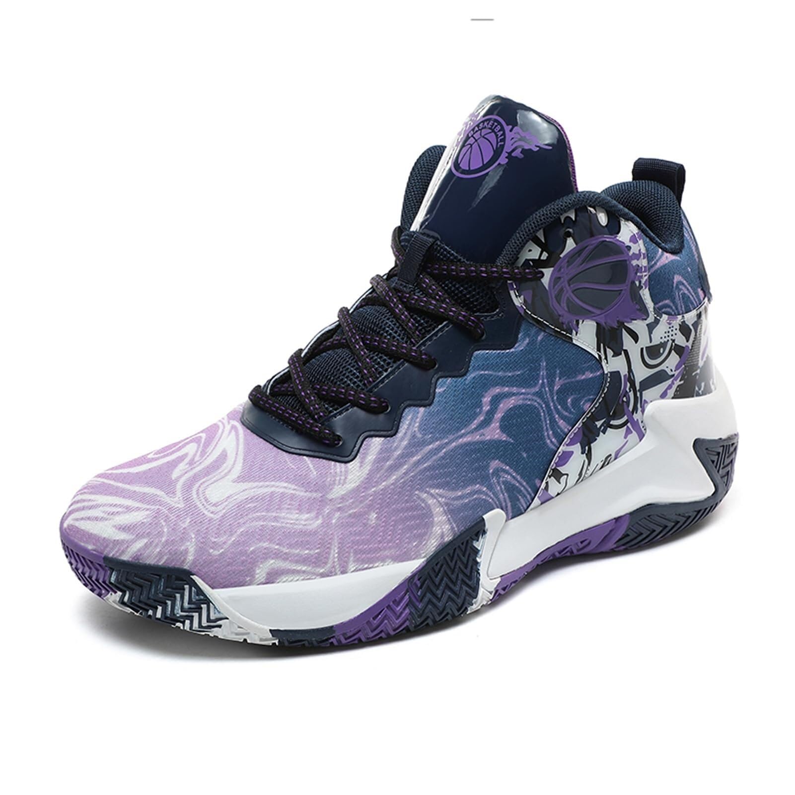 Scarpe da Basket Uomo di Grandi Dimensioni, Scarpe Corsa Sportive Casual alla Moda, comode e Traspiranti