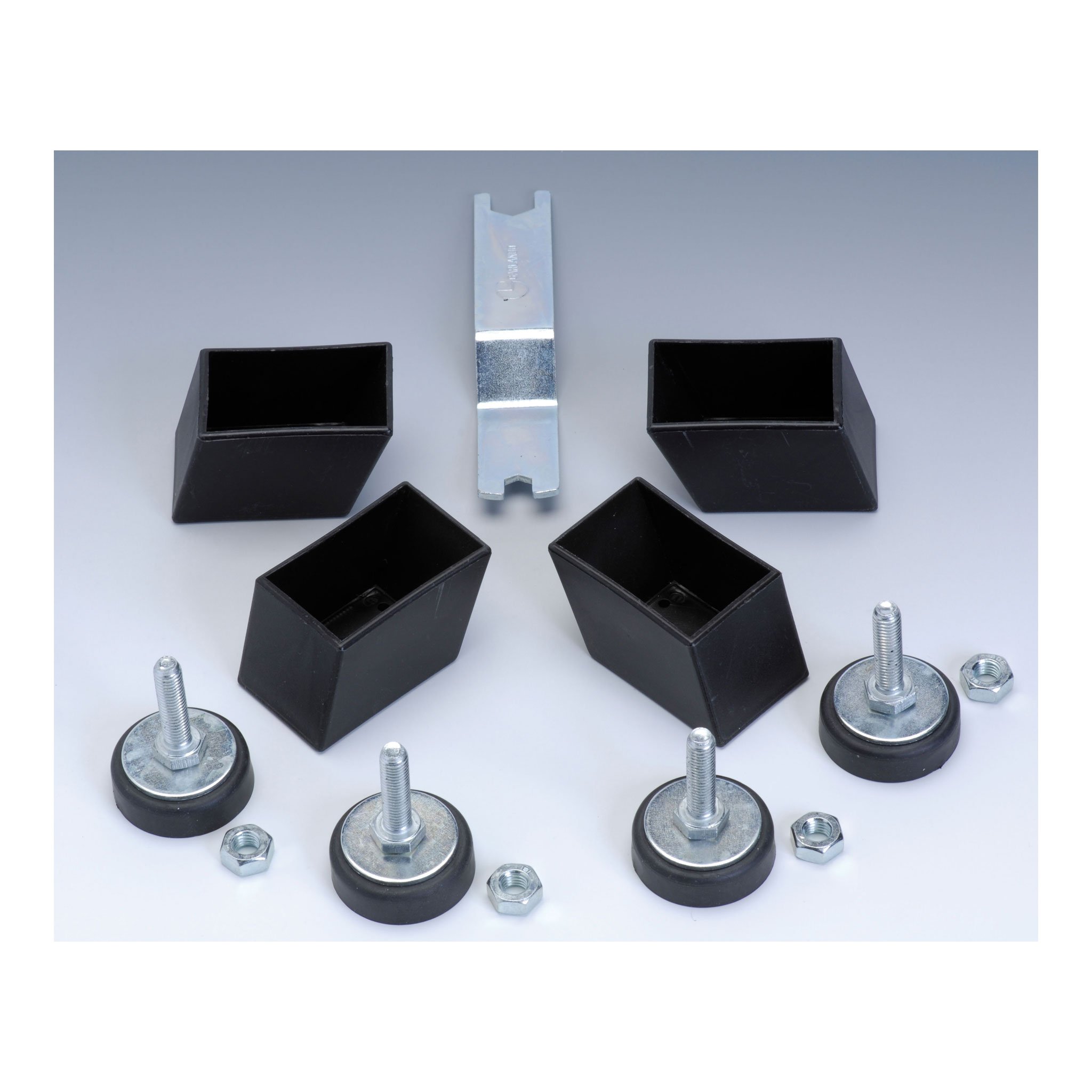 Serie 4 piedini regolabili per Foldy, G-2000 e G-2000 Weatherproof