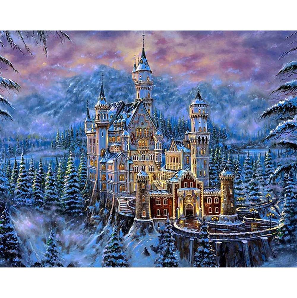 Kit Diamond Painting 5D - 30x40 Cm - Con Diamanti E Strass - Per Decorazione E Relax - Idea Regalo - Foto 7