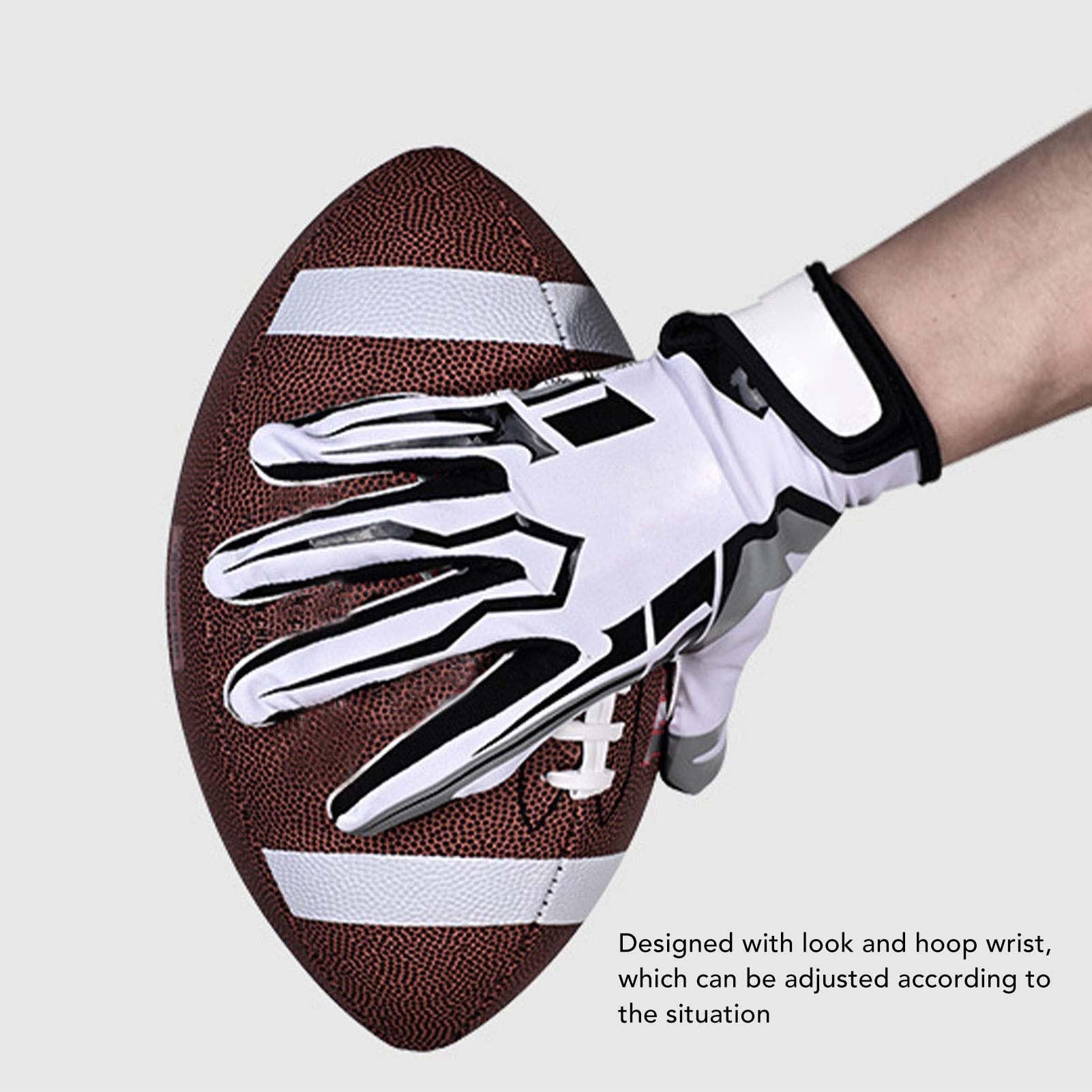 Dilwe Alti Antiscivolo Football Americano Rugby, 2 Pezzi, Rosso