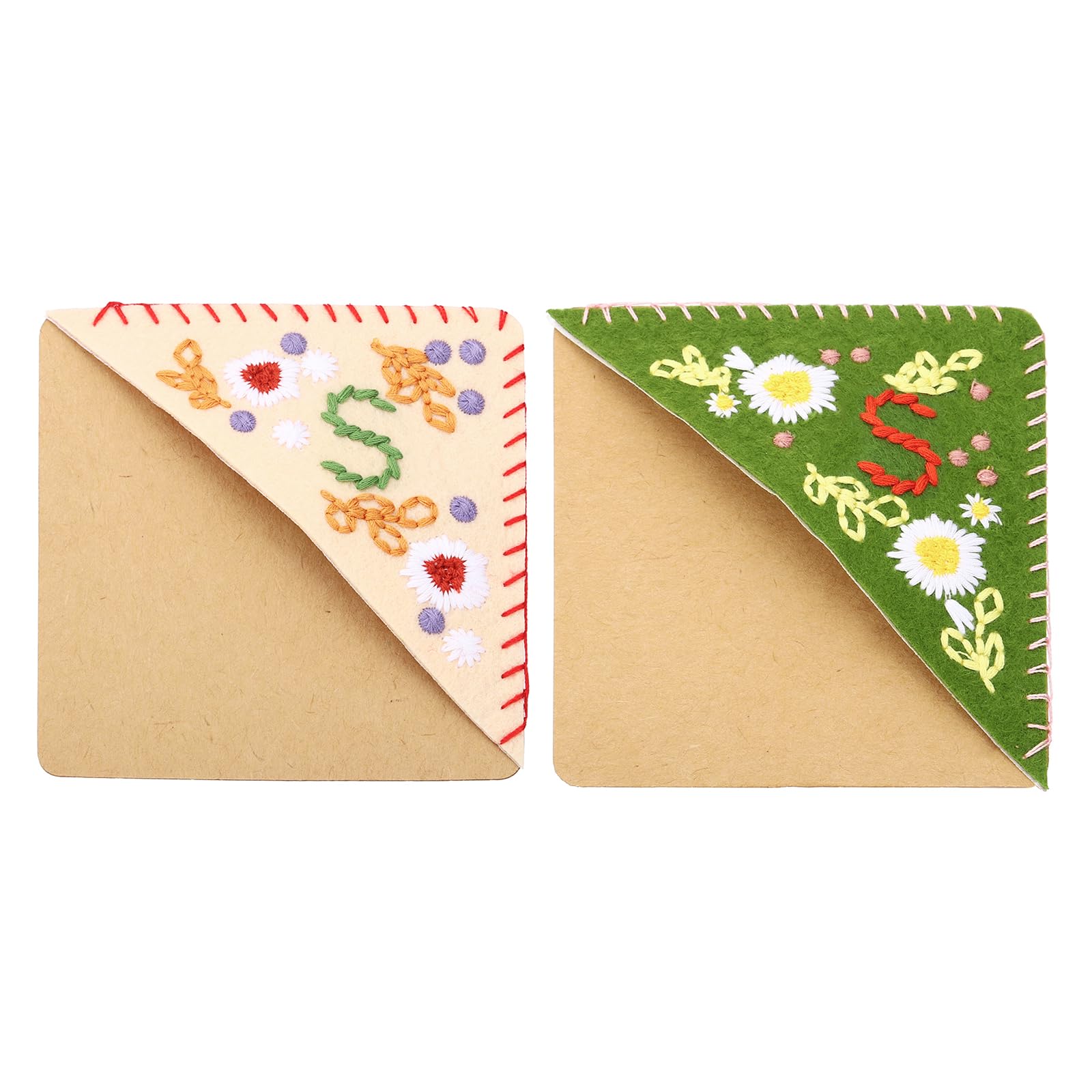 PATIKIL 2pcs Corner Bookmark