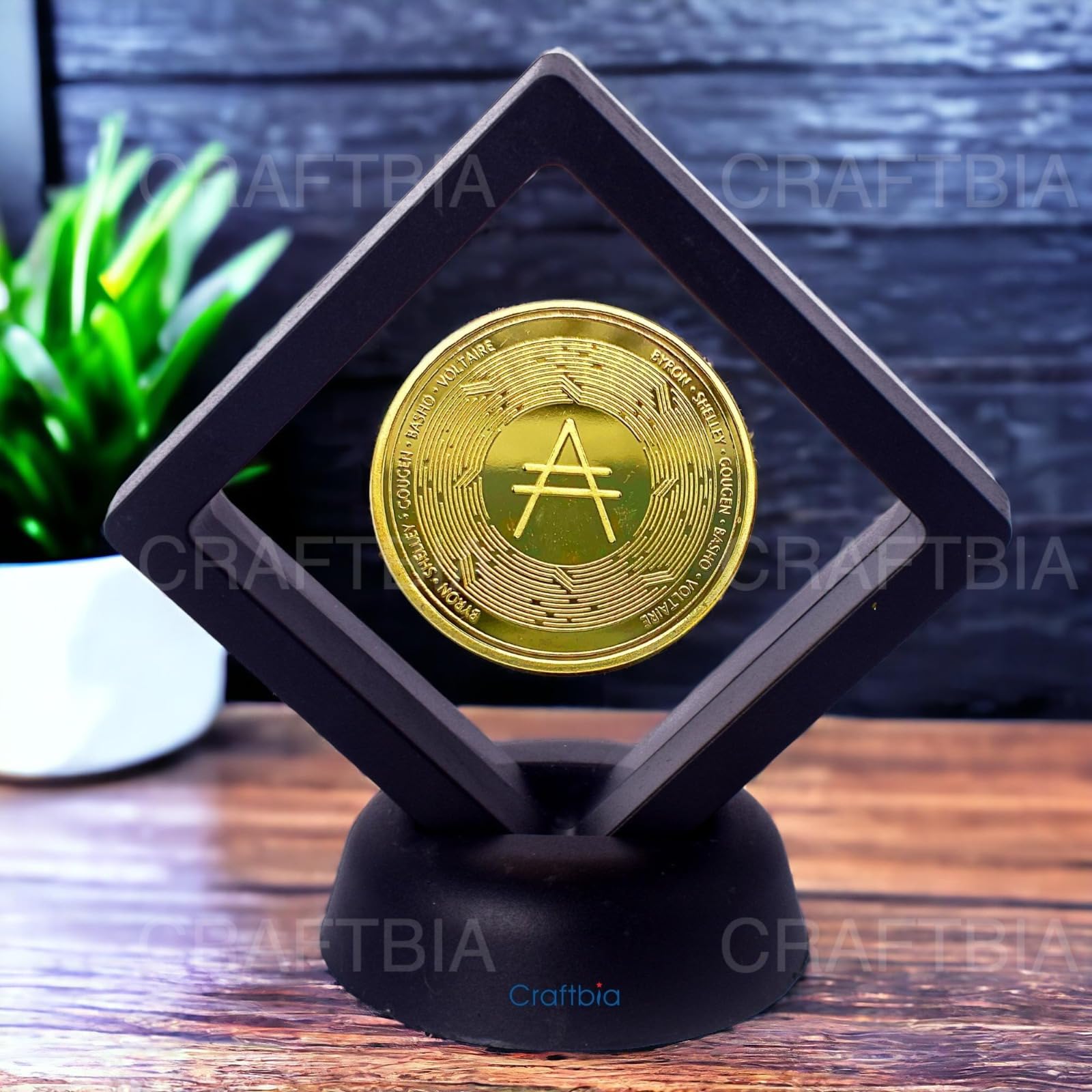 Craftbia®Cardano ADA Coin with Display Item Case, Cryptocurrency Coin, in  Protective Case As Well As Stand,Perfect for Home or Office Decoration :  Amazon.in: Toys & Games