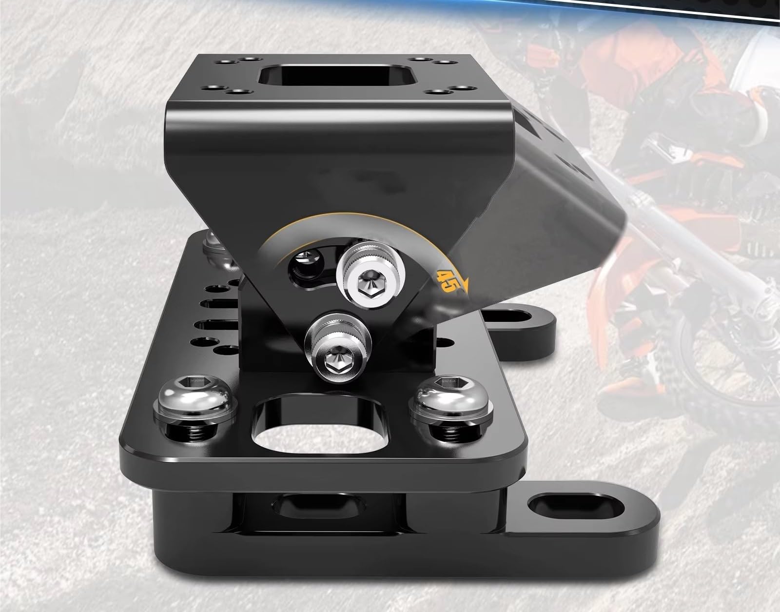 Soporte Navegación Placa Navegación Motocicleta para Soporte para CR para CRF CRFX 125 250 450 para África para Twin 1000/1100 Kit Montaje GPS para Teléfono Ajustable