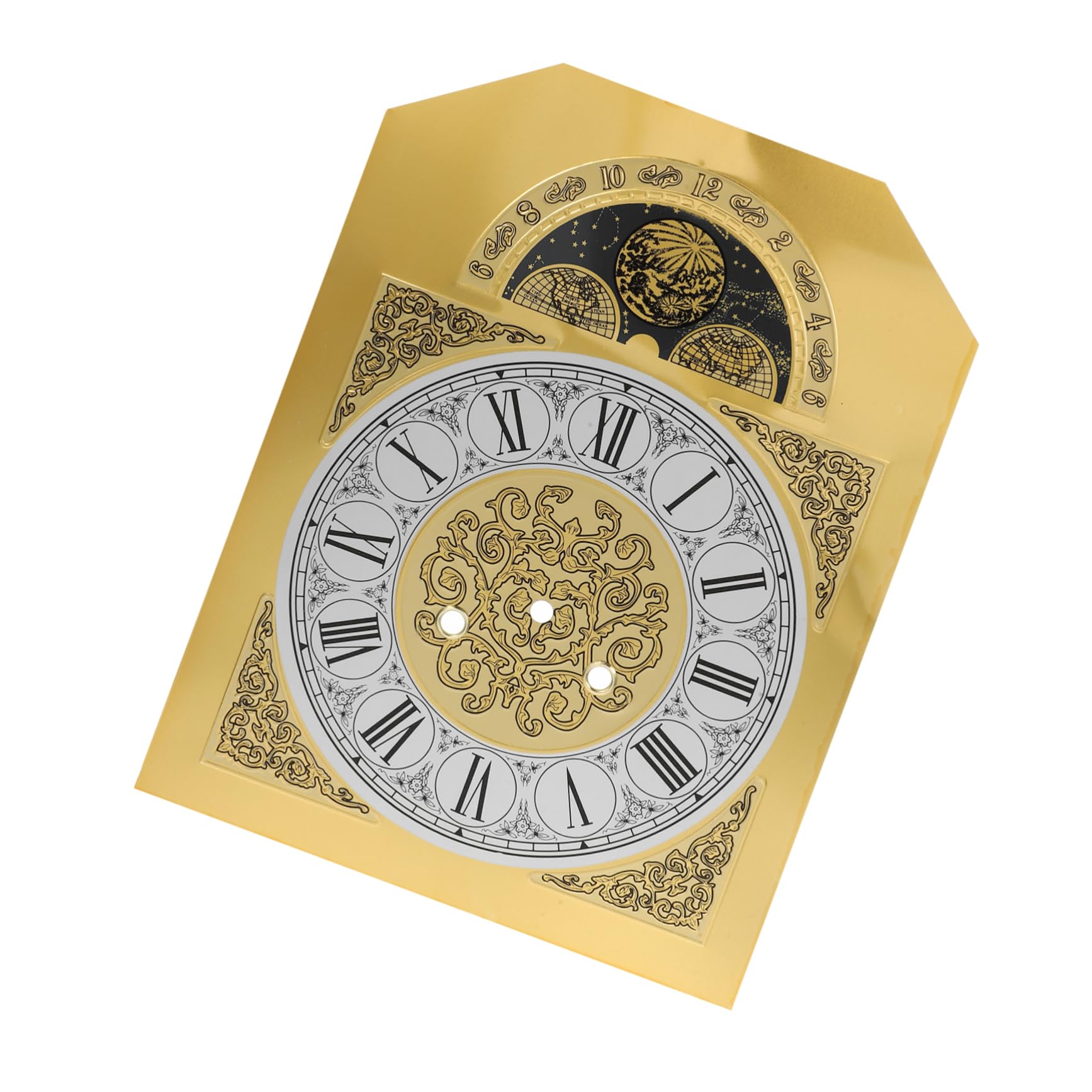 ERINGOGO Quarz Uhrwerk aus Metall mit Arabischen Ziffern Langlebig und Langlebig für Selbstgemacht Wanduhr und Elegante Wohnkultur Geeignet