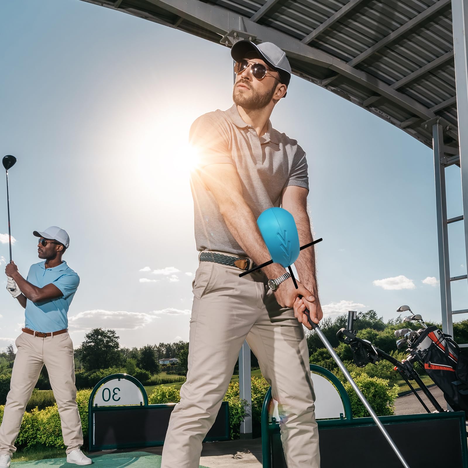 Ausili Per L'allenamento Del Golf, Ausilio Per L'allenamento Dello Swing Per La Correzione Della Postura La Struttura E L'allineamento Del Braccio Per Principianti E Golfisti Di Tutti I Livelli