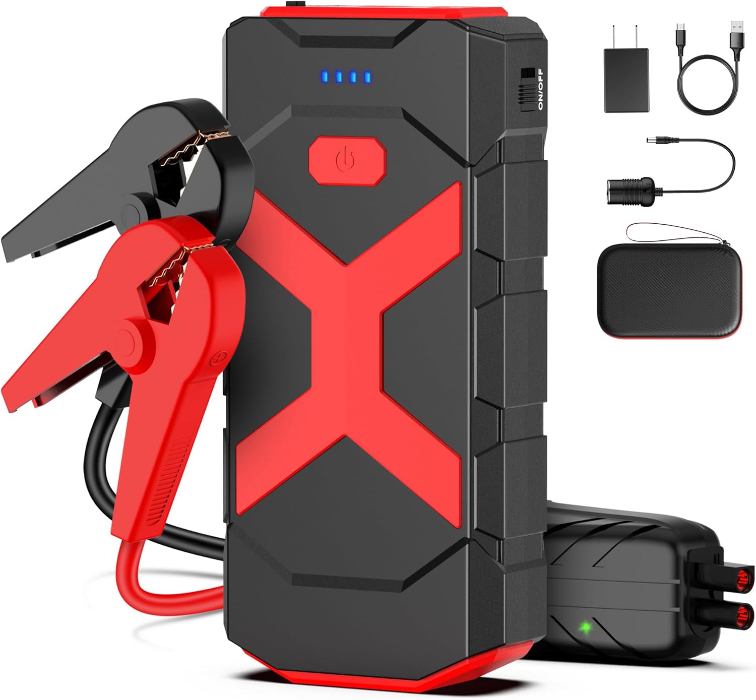 BooKoo Jump Starter 2000A Peak 12V Portable Car Jump Starter