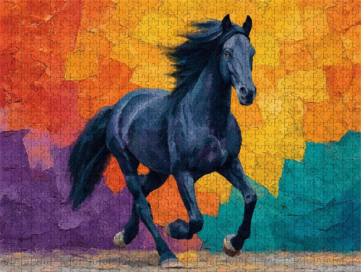 Kolor Puzzle 5000 sztuk dla dorosłych, drewniane puzzle z pudełkiem 156x105cm, puzzle dla dorosłych o wysokiej trudności, DIY gra logiczna, kreatywne hobby, letnia dekoracja, (zwierzę) V-8934