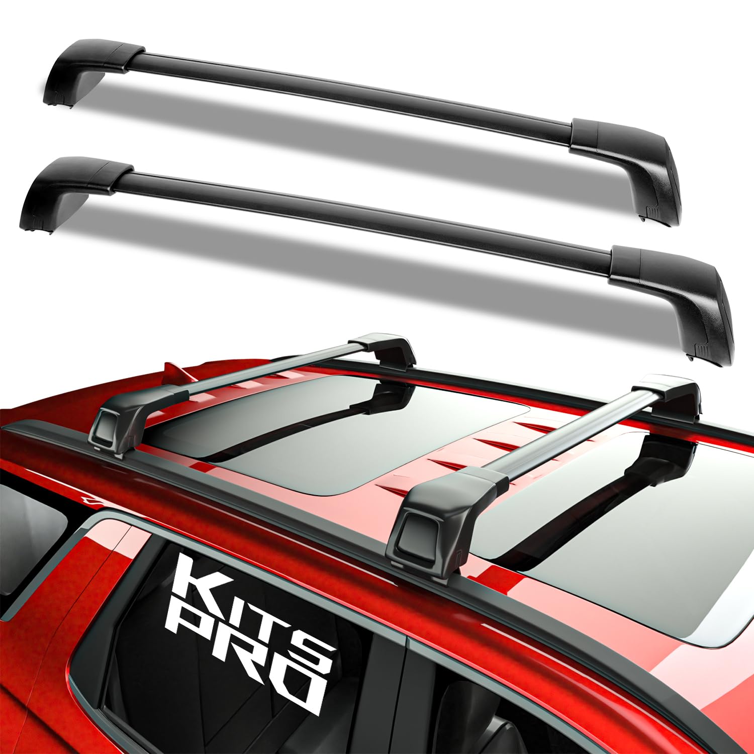 Roof Racks KitsPro 260lb Roof Rack Cross Bars For Chevy Chevrolet