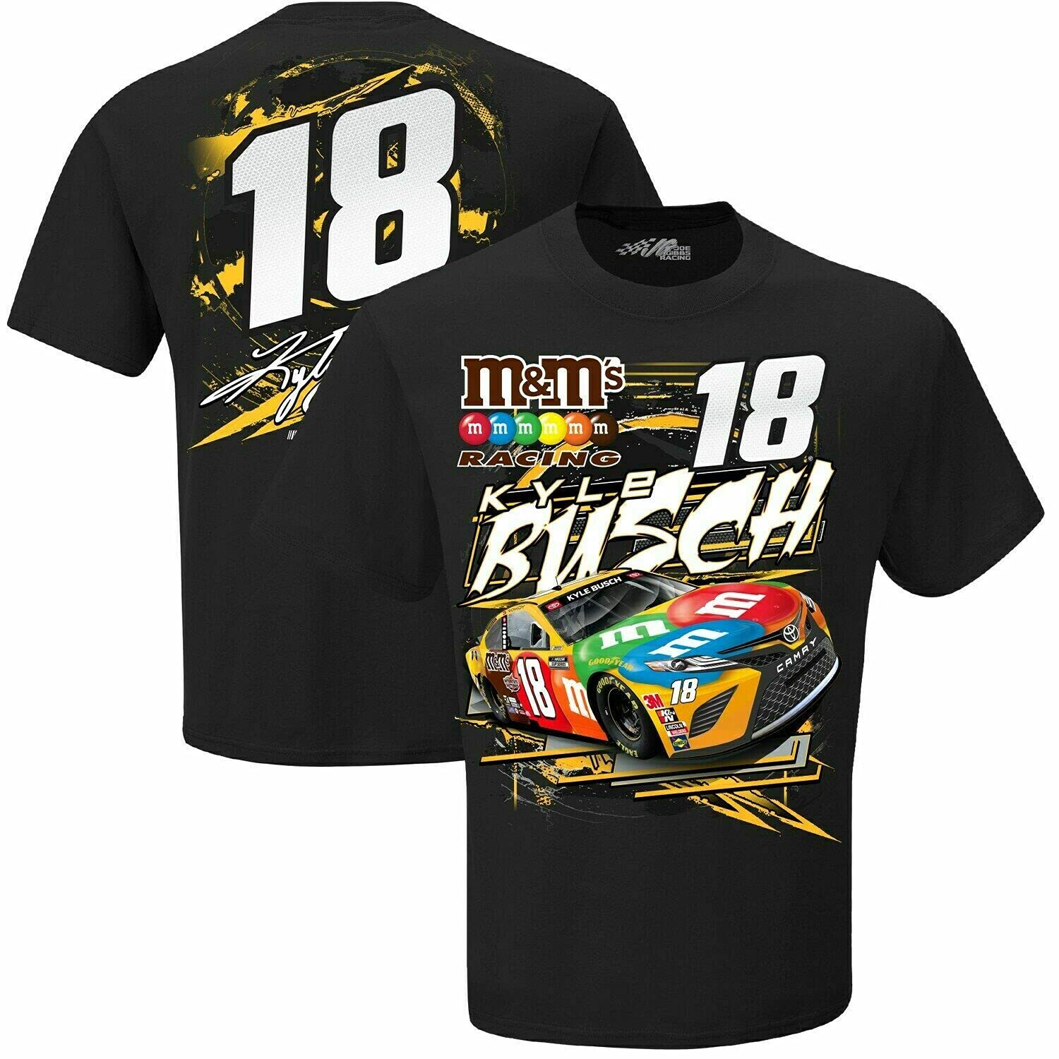 Kyle Busch Joe Gibbs Racing Team Collection Slingshot Graphic T-Shirt