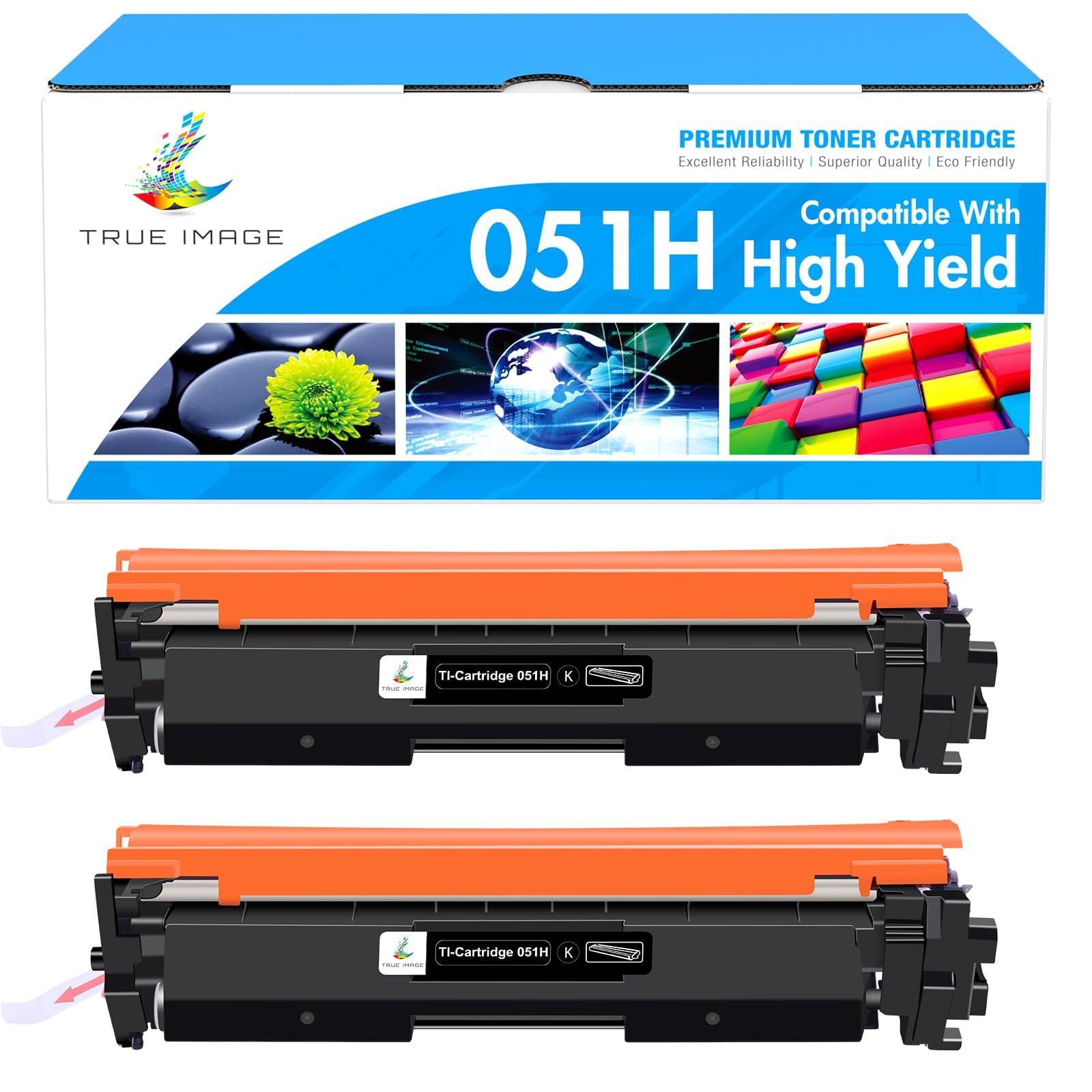Amazon.com: 051H 051 Toner Cartridge Compatible for Canon MF267dw