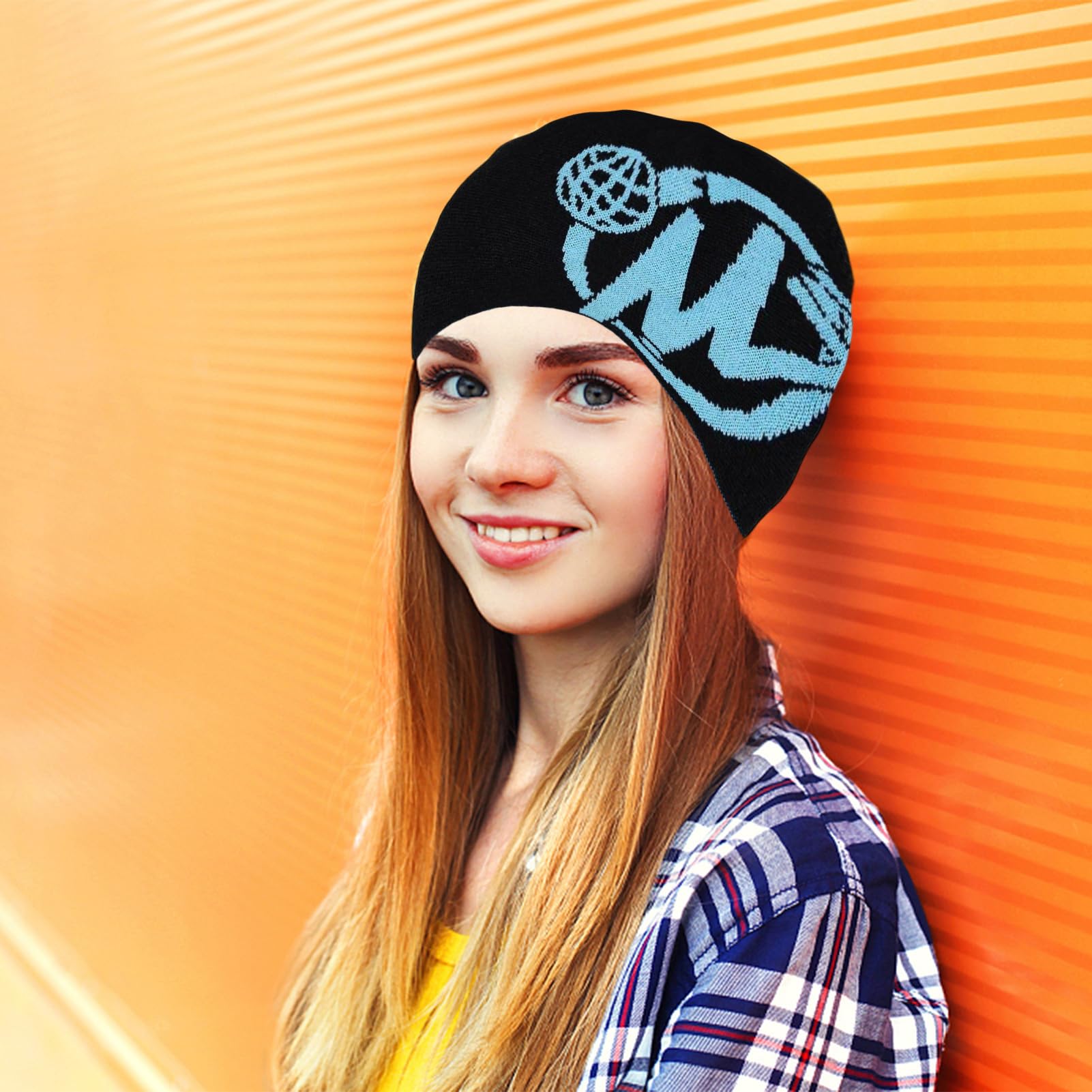 Stronrive Y2K Minus Two Bonnet En Tricot Pour Homme Et Femme Trawler Beanie Slouchy Warm Cap Vie Quotidienne Et Plein Air