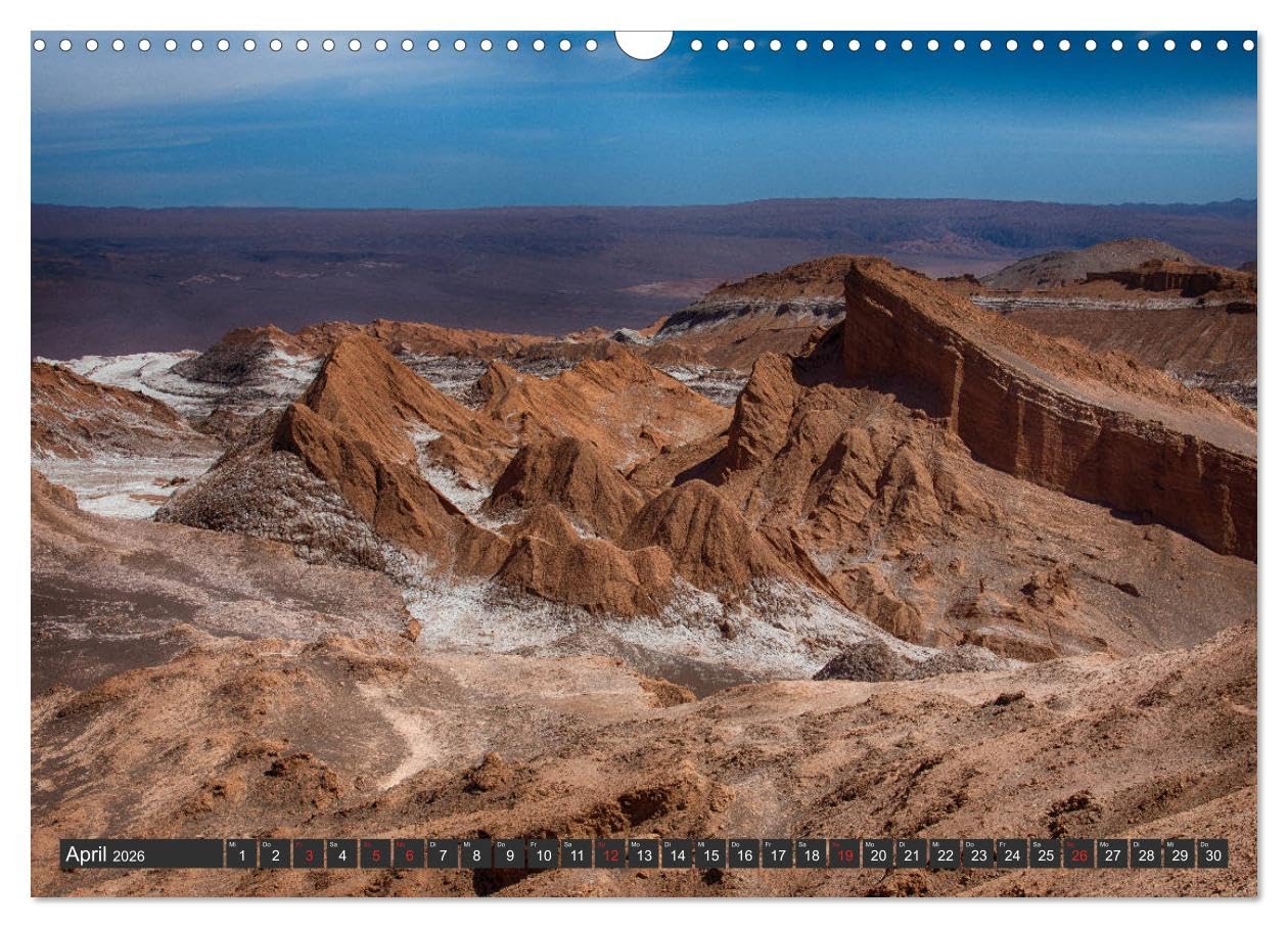 Traumwelt Chile (Wandkalender 2026 DIN A3 quer), CALVENDO Monatskalender (CALVENDO Natur)
