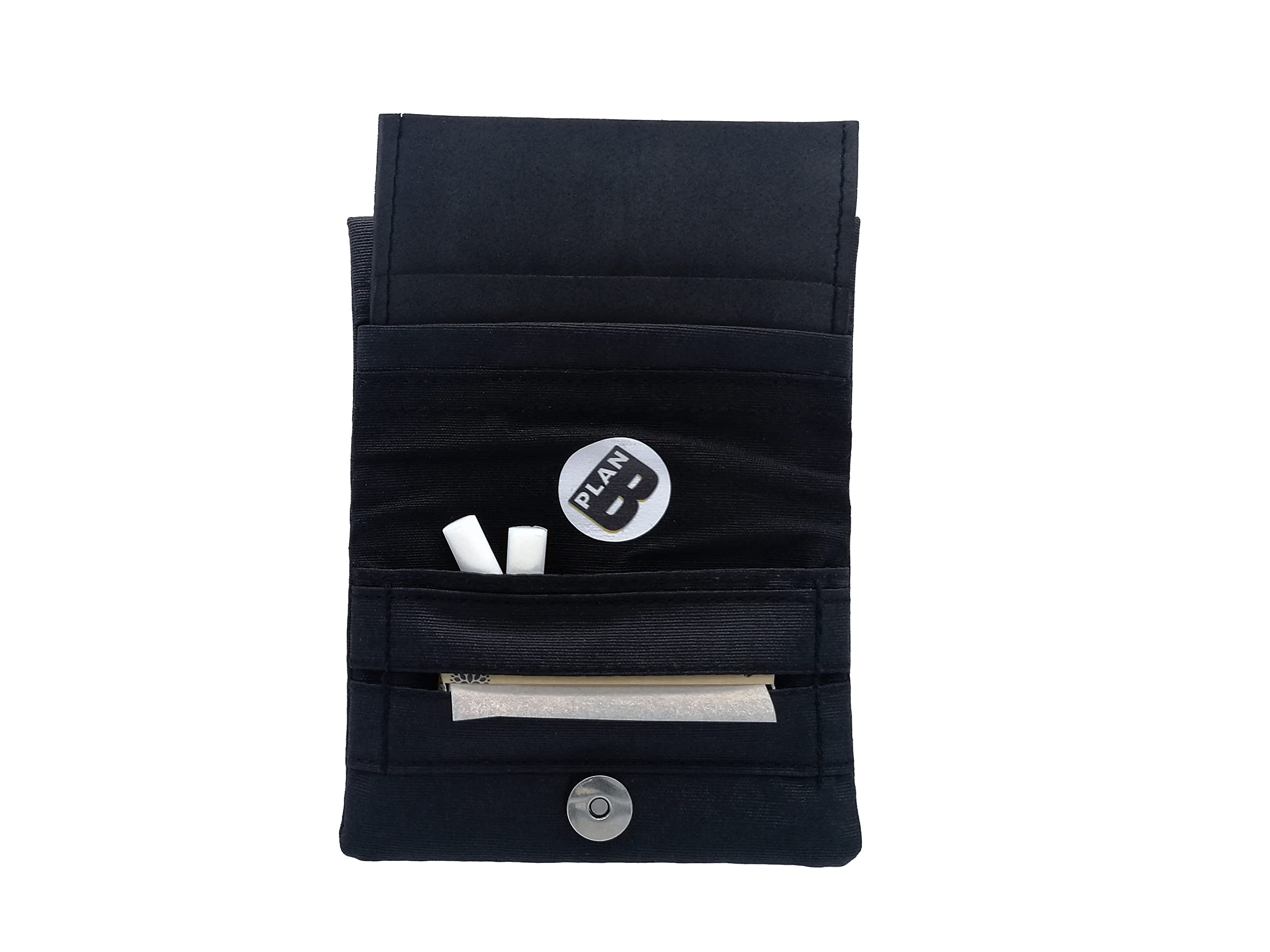 Plan B, Rolling Tobacco Cigarette Case, Two Days Basic, 11 x 7 cm, 15 g,  Black : Amazon.co.uk: Home & Kitchen