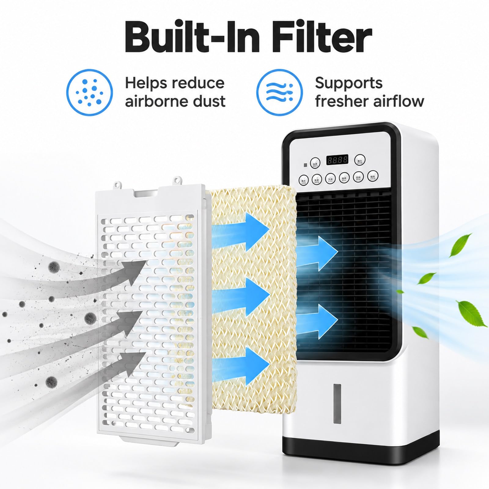 Climatiseur Portable avec Chauffage et Télécommande