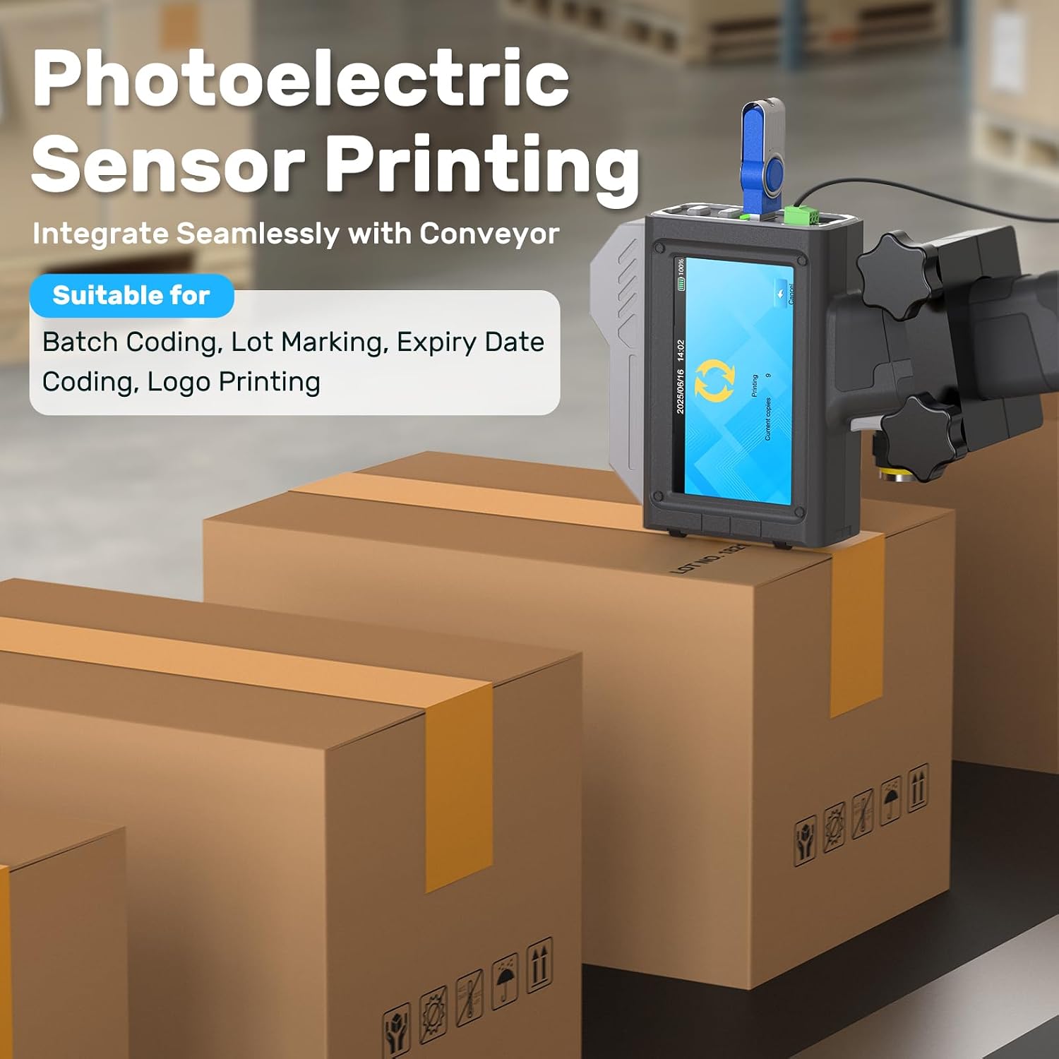 BENTSAI BT-HH62 Series Photoelectric Sensor Printing