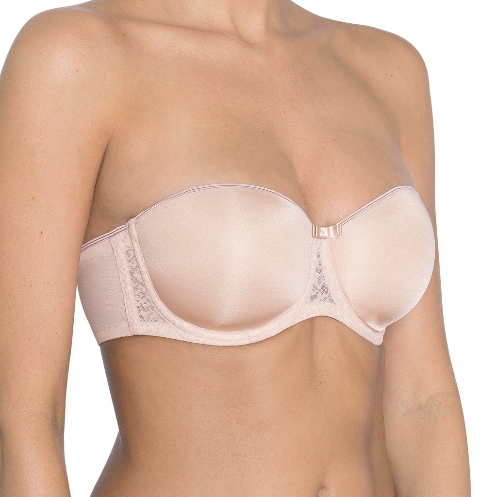 Triumph - Beauty-Full Essential WDP - trägerloser BH mit Schale (80 E Nude Beige)