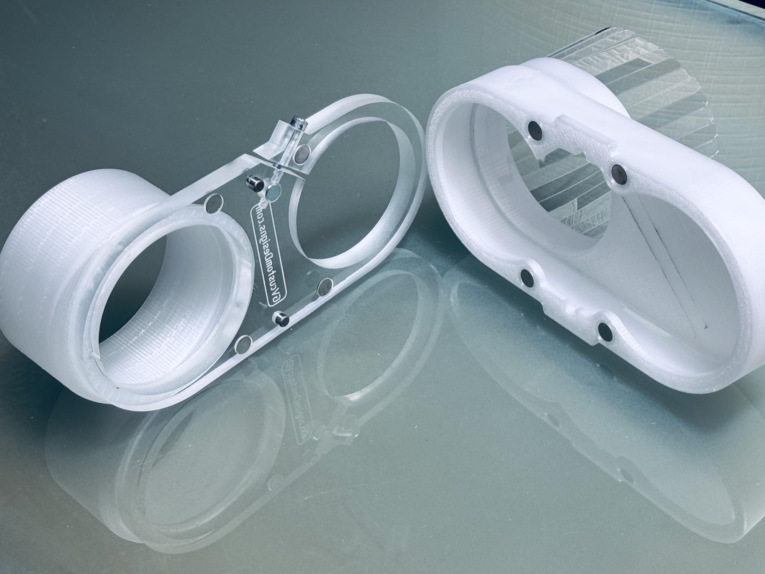 Clear Dust Shoe for Router/Spindle Milling Machine Dust Boot Extended Reach - 4