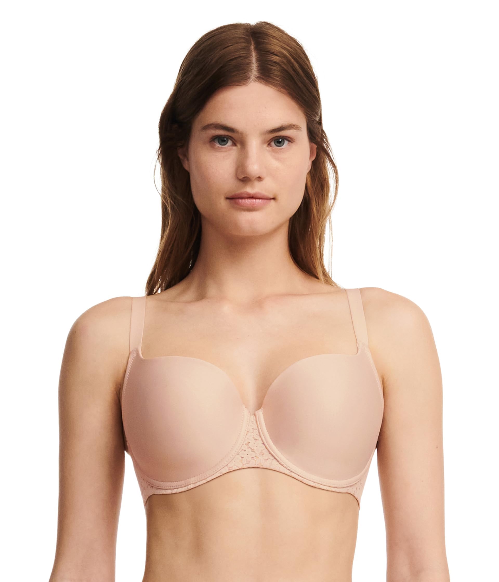Chantelle Norah Covering T-Shirt Bra - Golden Beige Golden Beige Beige 34E