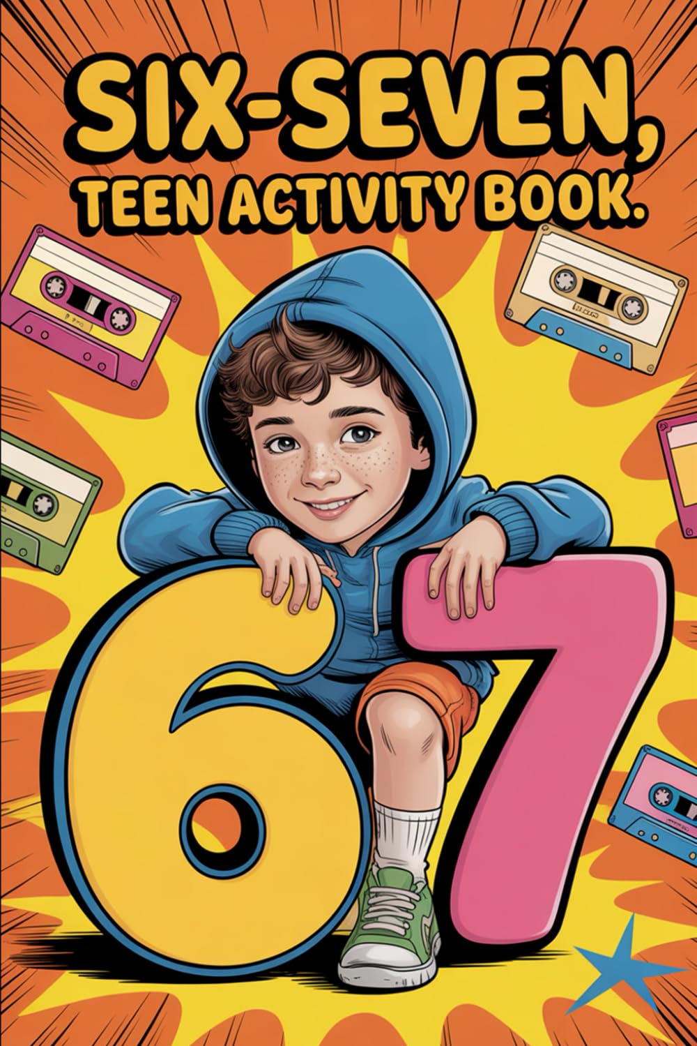Stocking Stuffer for Teens: Six-Seven Activity Book: Christmas Stocking Stuffer, Perfect Gift for Teens And Tweens, 1000+ Sudoku, Word Search, and Maze Puzzles for Brain Boosting Fun