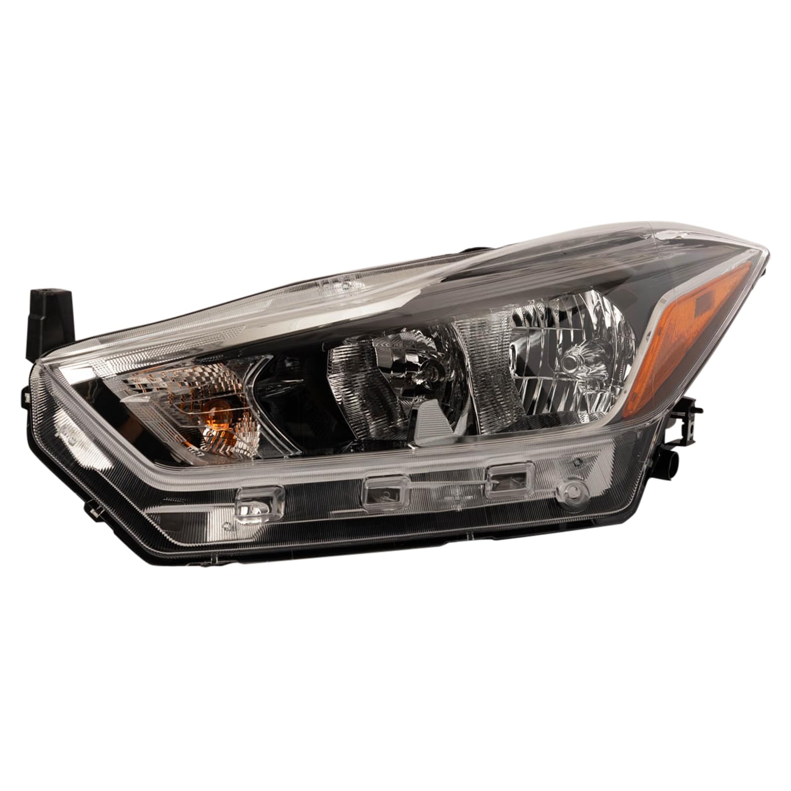 TRQ Driver Side Headlight Assembly Compatible with 2018-2020 Nissan Kicks S SV NI2502264