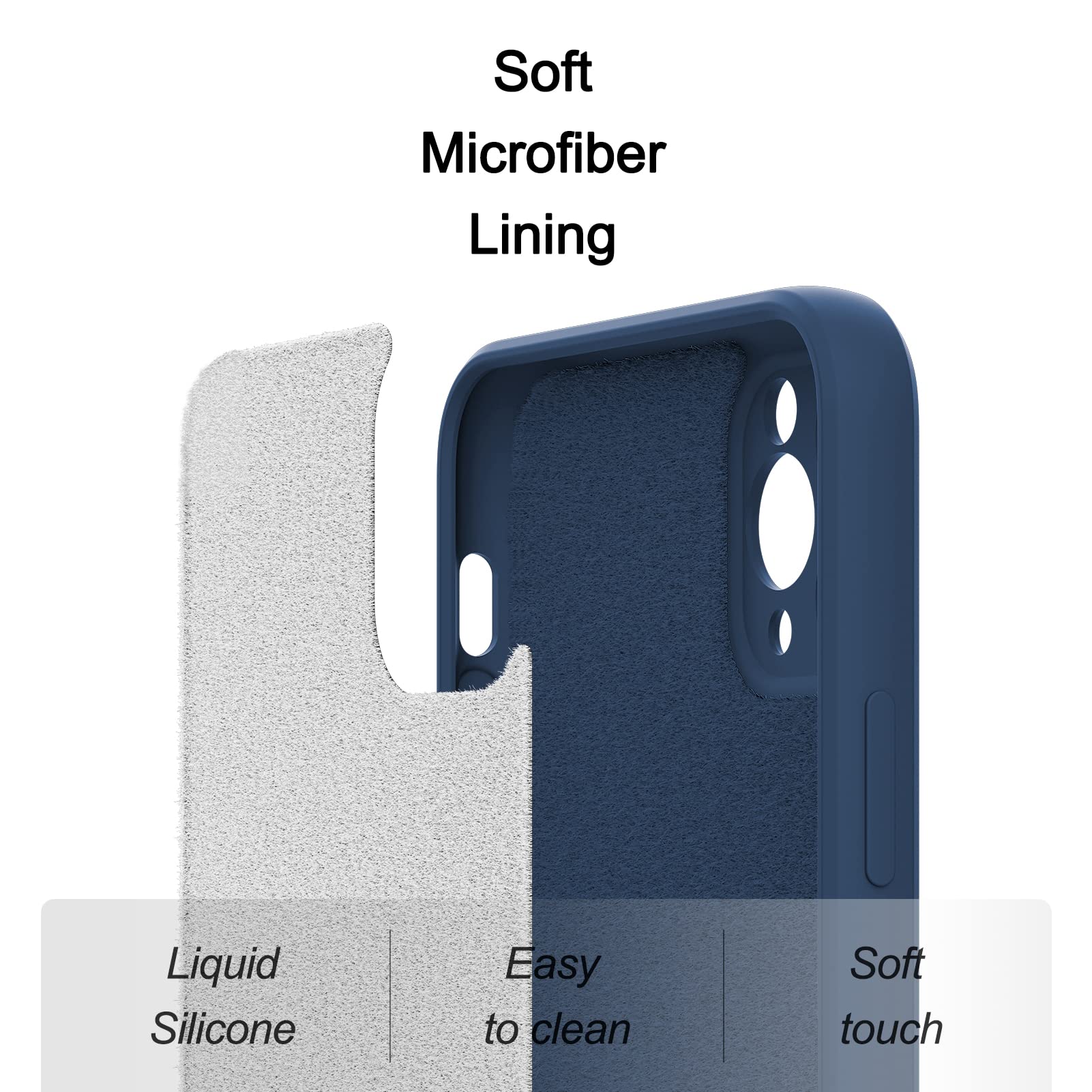 Amazon.co.jp: YSLBWLE iPhone 13 Pro Max対応 ケース 薄型液体