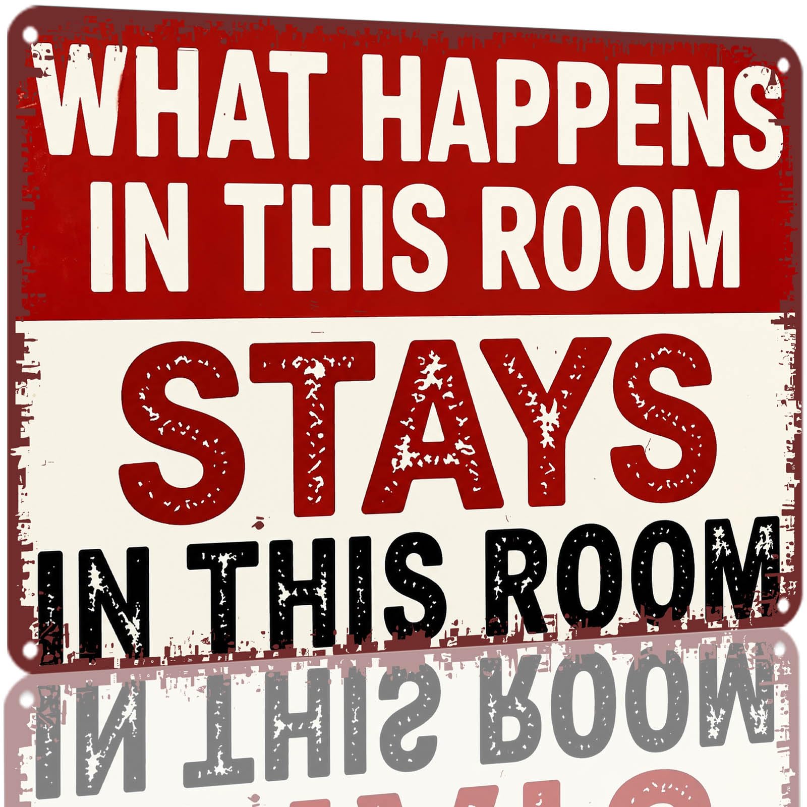 Kwqdozf As Pic 8X12 Inch What Happens In This Room Stays In This Room Aluminum Metal Tin S