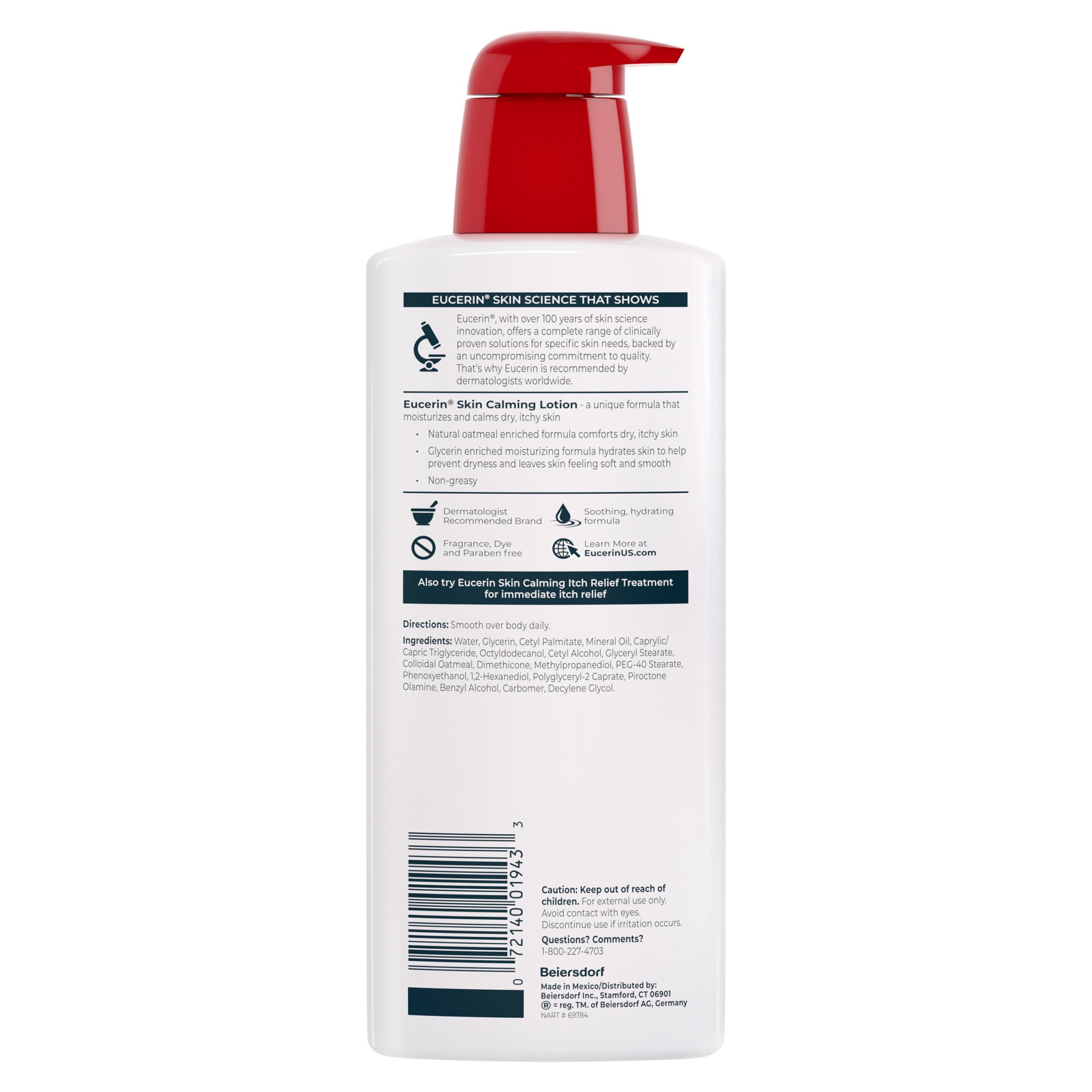 Eucerin Skin Calming Body Lotion 16.9 Fluid Ounce by Eucerin
