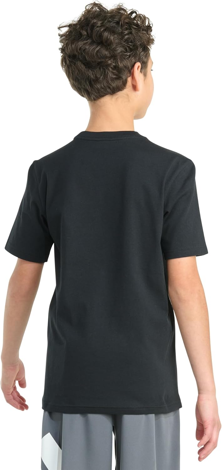 adidas Boys Short Sleeve Flame Football Tee - Image 4