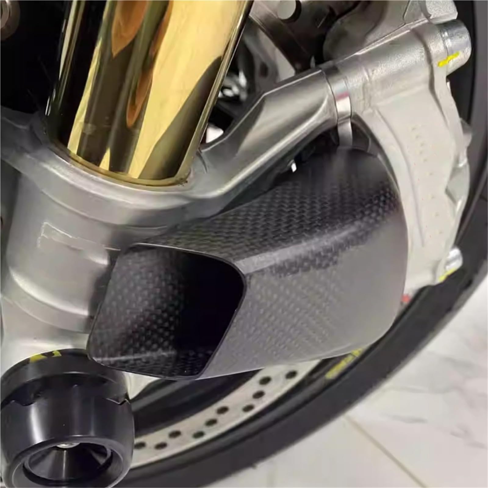 Caliper Bracket Radiator Cover Brake Cooling Mount Do Ducati Panigale Streetfighter MTS V4 V4S V4SP SP SP2