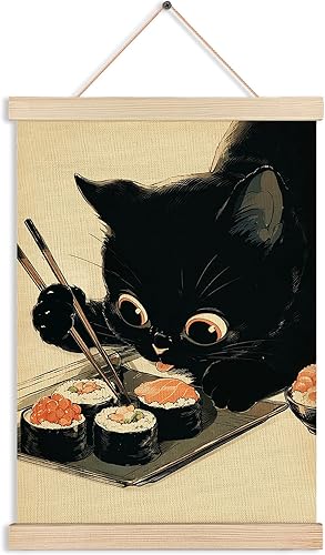 Miniatura 17 de AJIPUX Divertida decoración de pared de baño retro Golden Retriever, decoración de baño Golden Retriever, divertido póster colgante de perro para