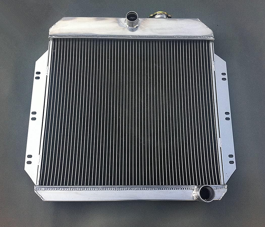 3 Core Aluminum Radiator for Chevy/GM Pickup Truck Manual 1960 1961 1962