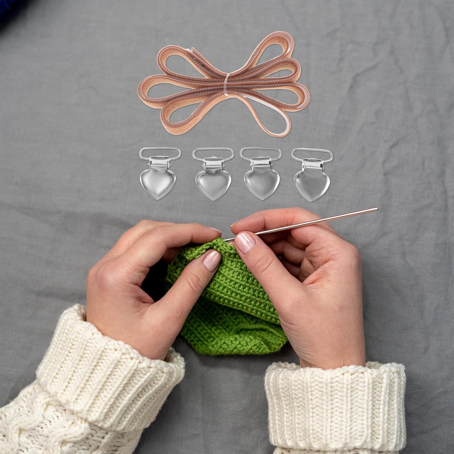 Embroidery Frame Tools Adjustable Fabric Fastener Clip