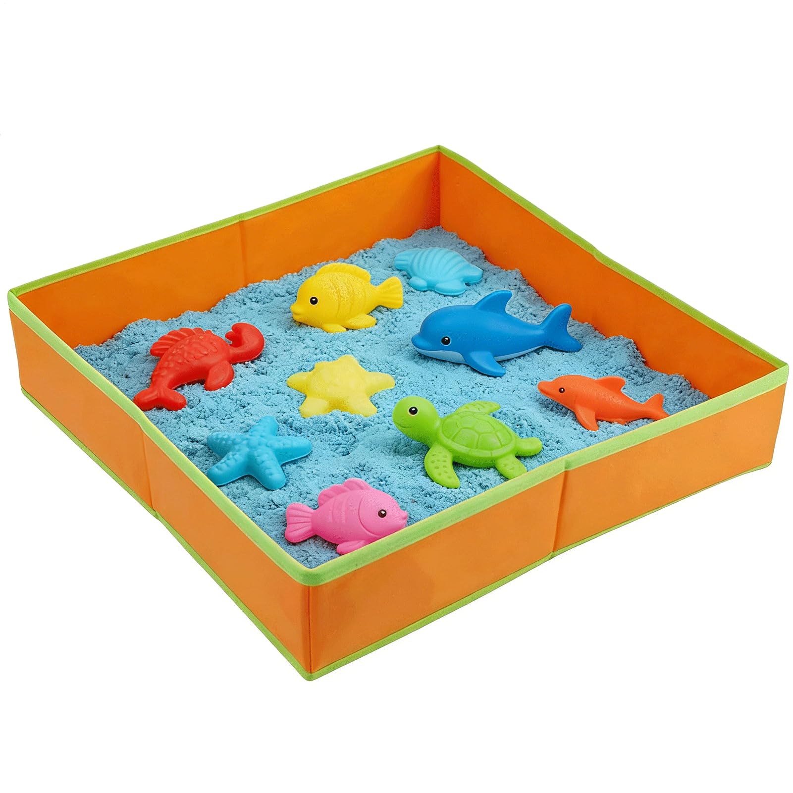 Kids Sand Table - Outdoor Sensory Tables, Folding Game Tray | Waterproof Non-Woven Fabric Sand Play Table For Boys Girls Indoor Backyard Patio Playground Park Kindergarten School