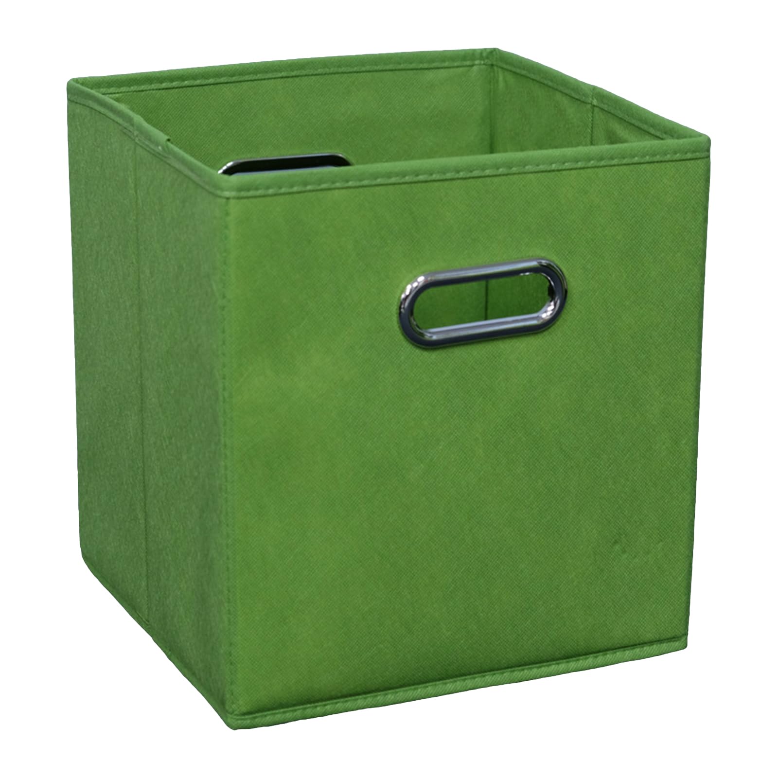 Nucelit Fabric Storage Cube File and Folder Organizer Box Decorative Linen Filing Storage Organizer for File Box with Lid for