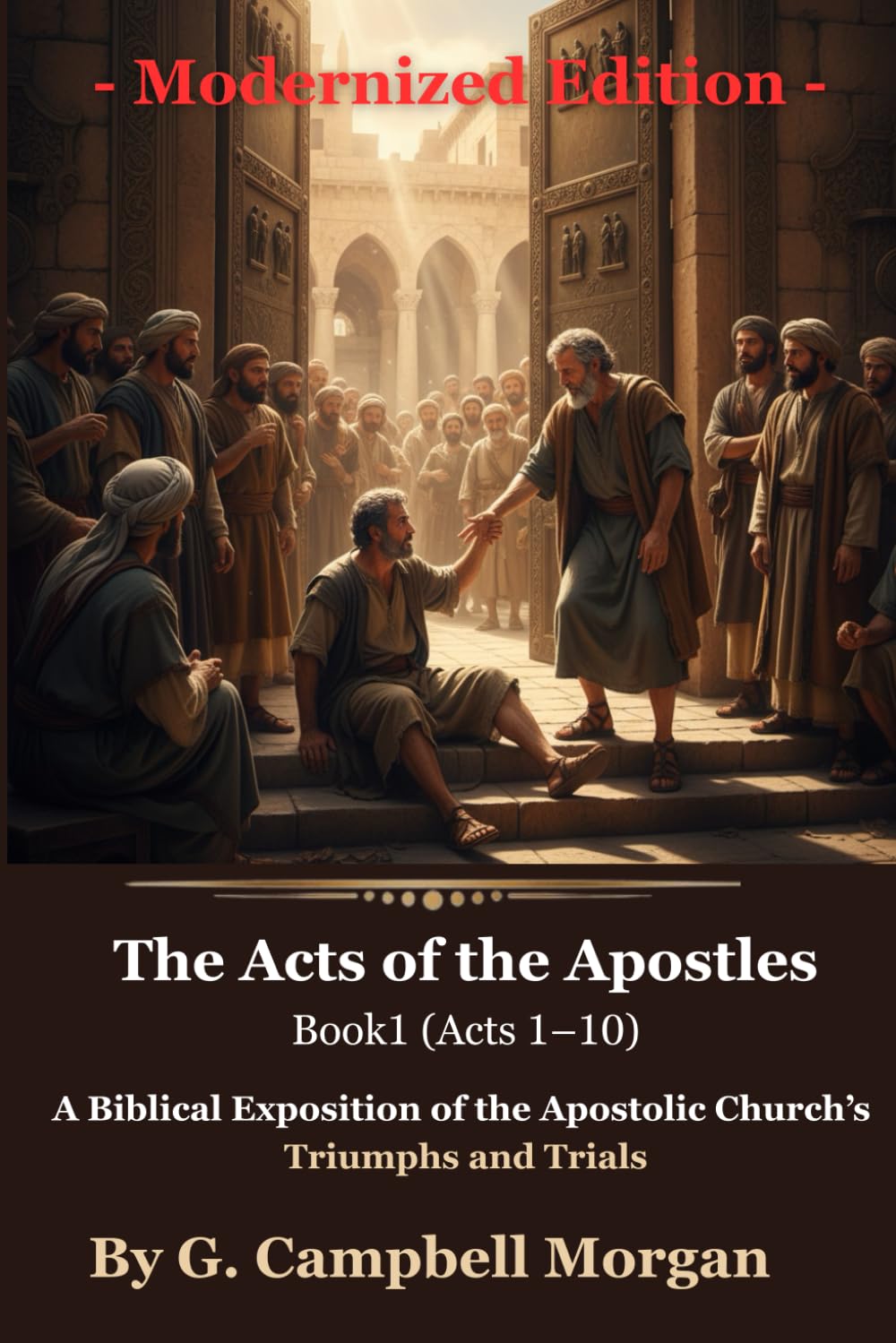 The Acts of the Apostles: Book1 (Acts 1–10): A Biblical Exposition of the Apostolic Church’s Triumphs and Trials
