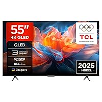 TCL 55T8C TV QLED 4K HDR Ultra HD da 55", QLED TV con tecnologia Google TV (Dolby Vision e Atmos)