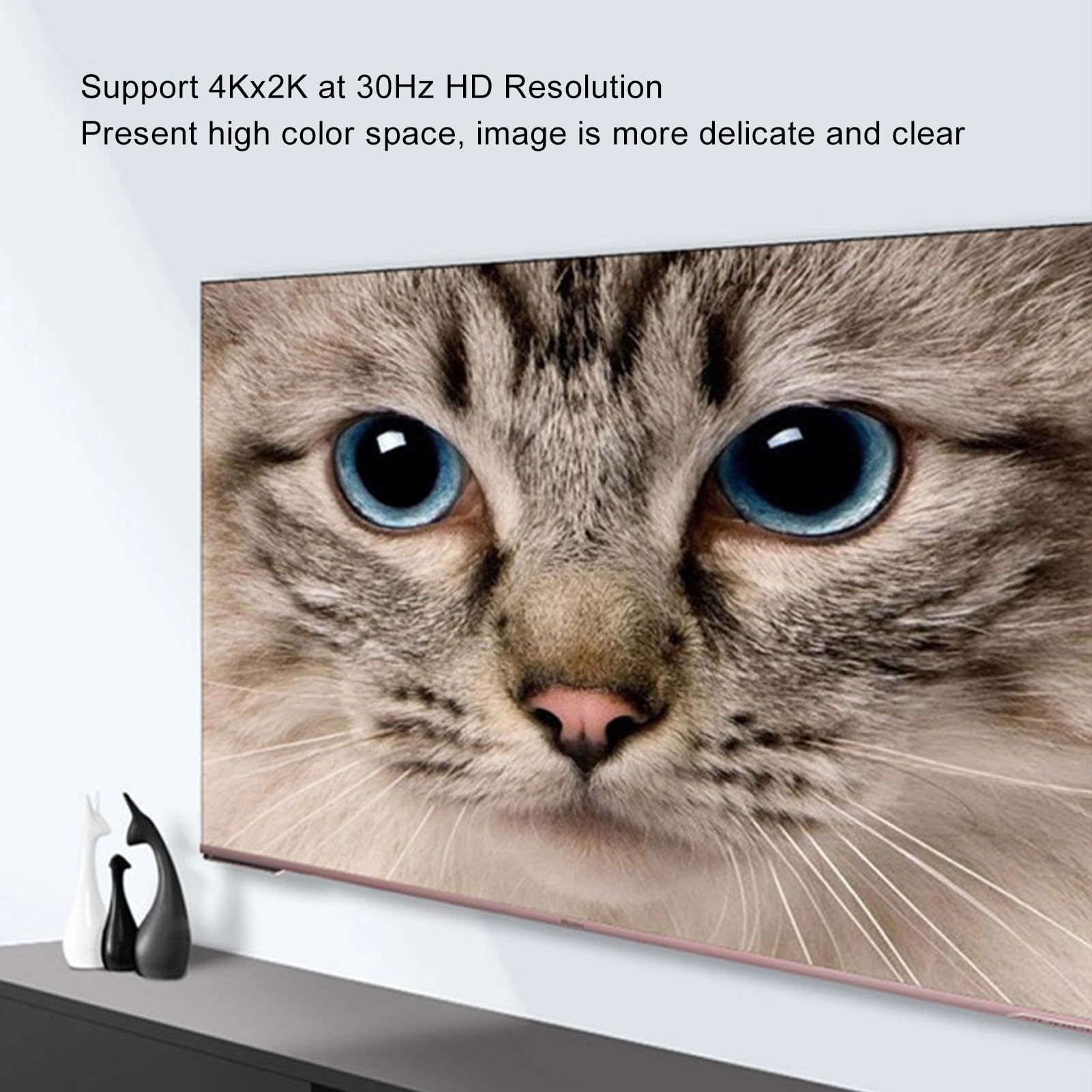 4KX2K 30Hz HDMI Kontroler ściany Wideo, 1 w 4 Out 2x2 TV SPLICICING, SLICK Multiviewer FIS (wtyczka UE)