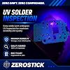 Módulo de joystick ZeroStick Pro Custom TMR Hall Effect compatible con PS5 DualSense Edge, reemplazo de palanca magnética TMR sin deriva, alta precisión y larga duración, diseño de 1X (paquete de 2, negro) 8