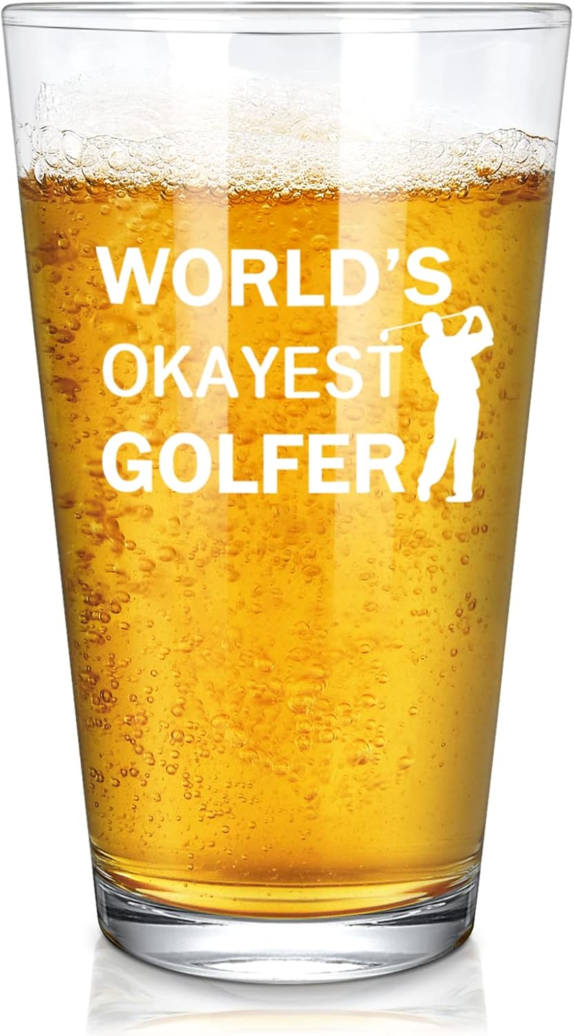 Futtumy Golf Gifts for Men, World’s Okayest Golfer Beer