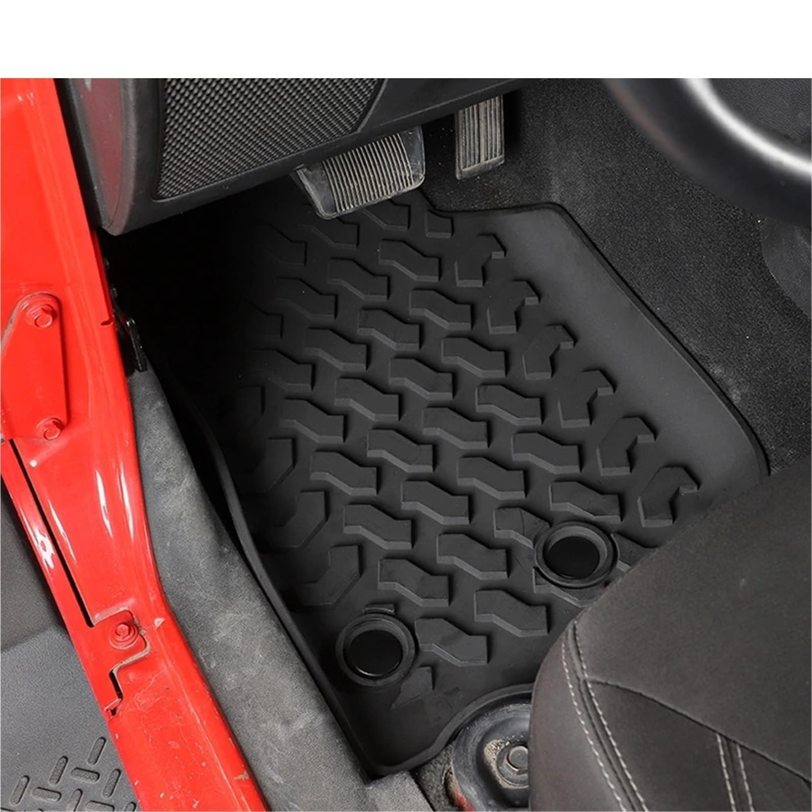 Do Wrangler JK 2007-2017 2/4 drzwi maty pojazdu