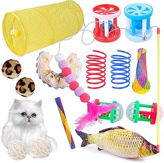 brinquedos para gatos, Brinquedos para Gatos Brinquedos para Gatinhos - Brinquedos para gatos Brinquedos para gatinhos, bolas para gatos com sinos, brinquedos para gatos com Famure